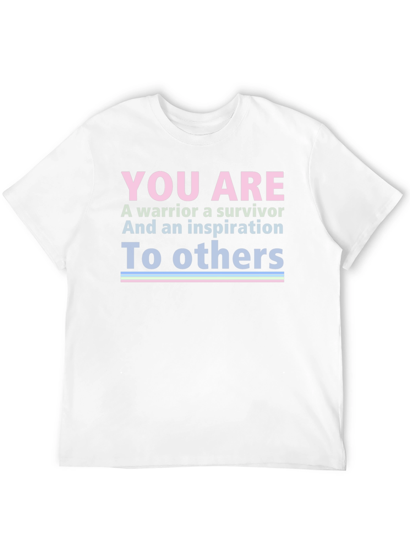 Warrior Survivor Inspiration Graphic T-Shirt