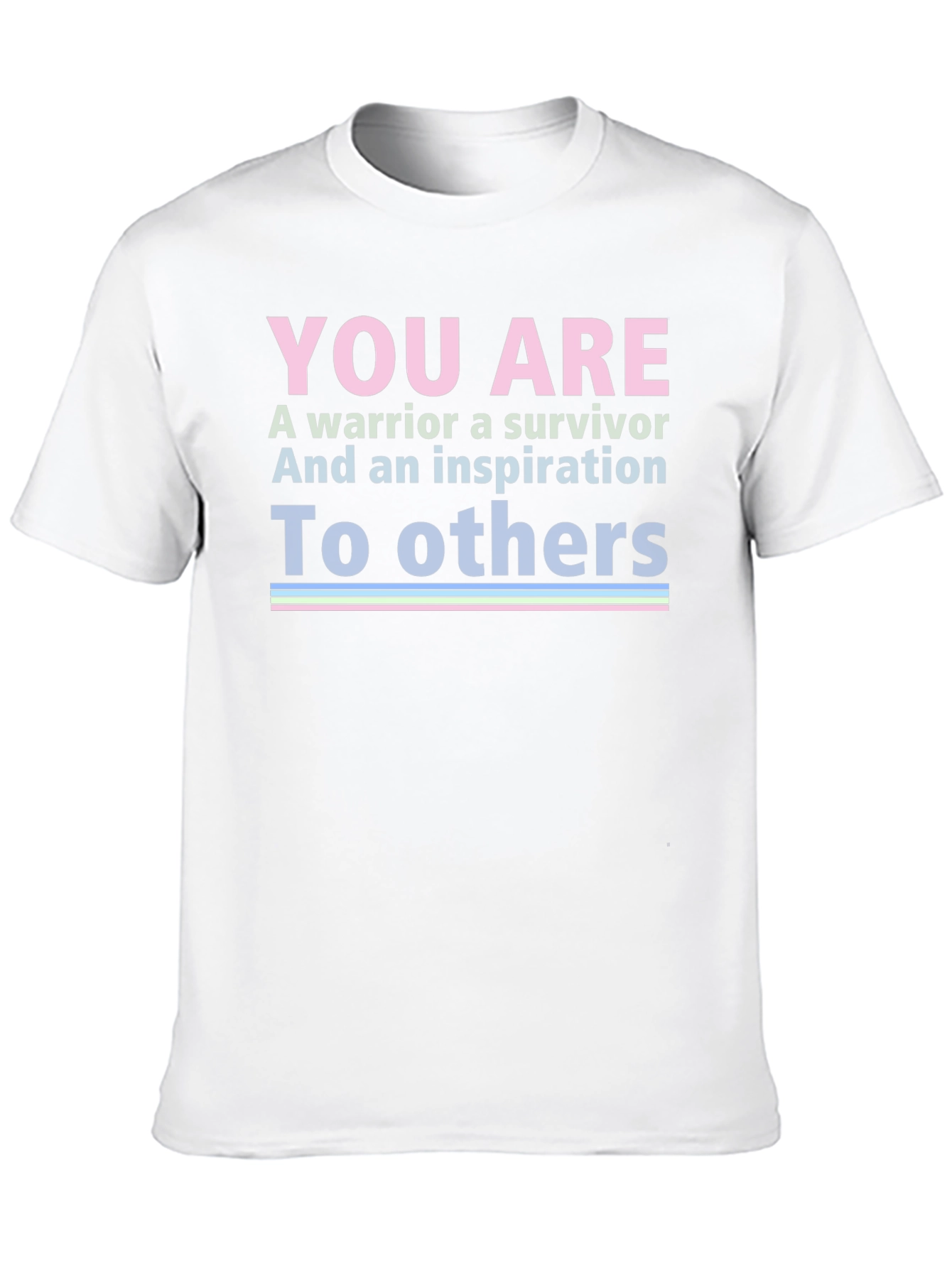 Warrior Survivor Inspiration Graphic T-Shirt