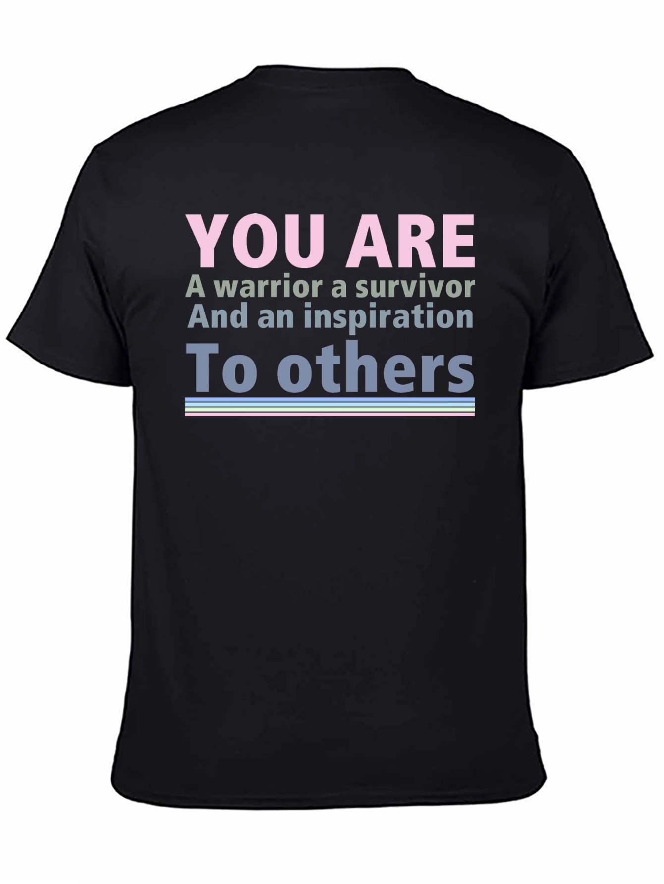 Warrior Survivor Inspiration Graphic T-Shirt