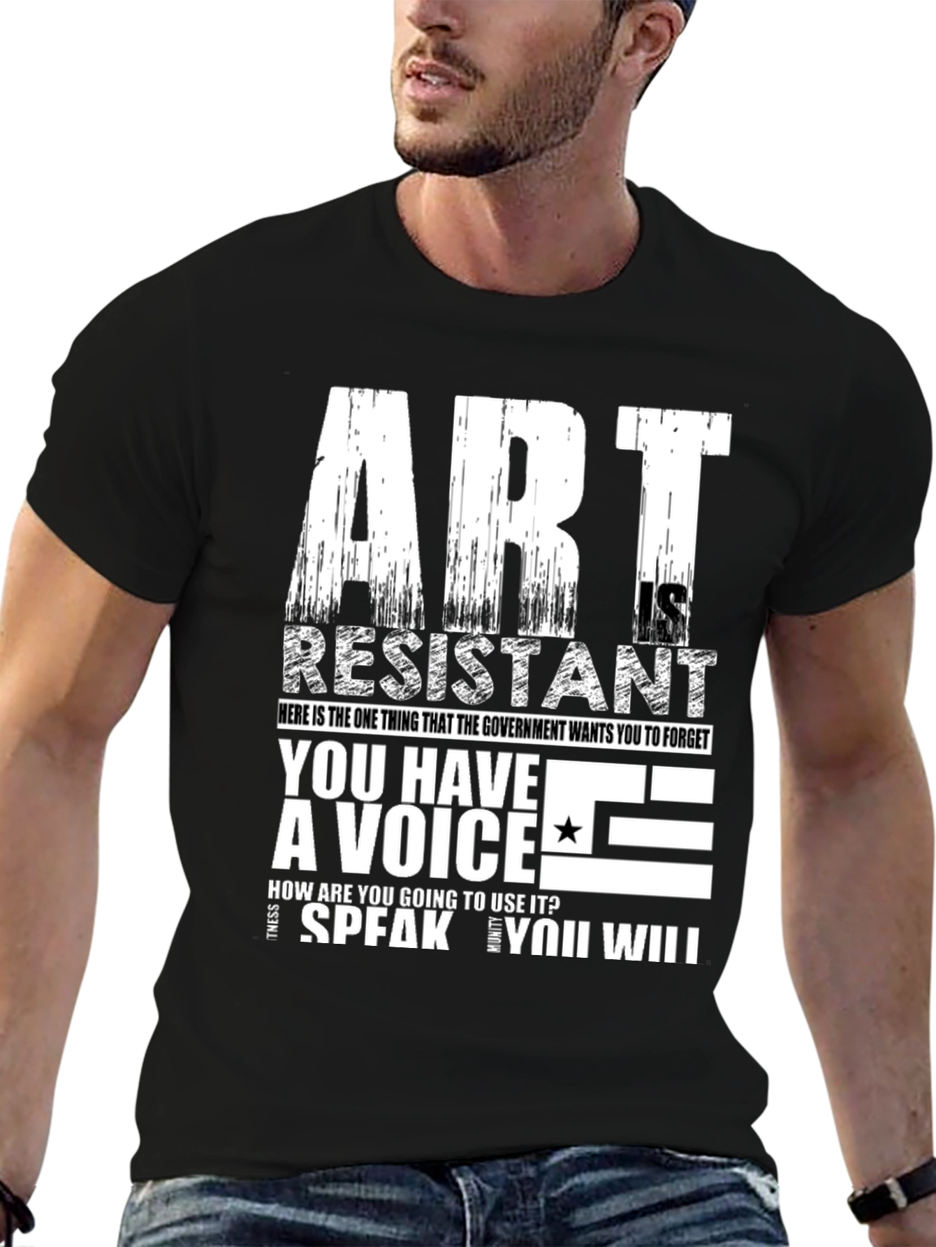 Art is Resistant Graphic Tee