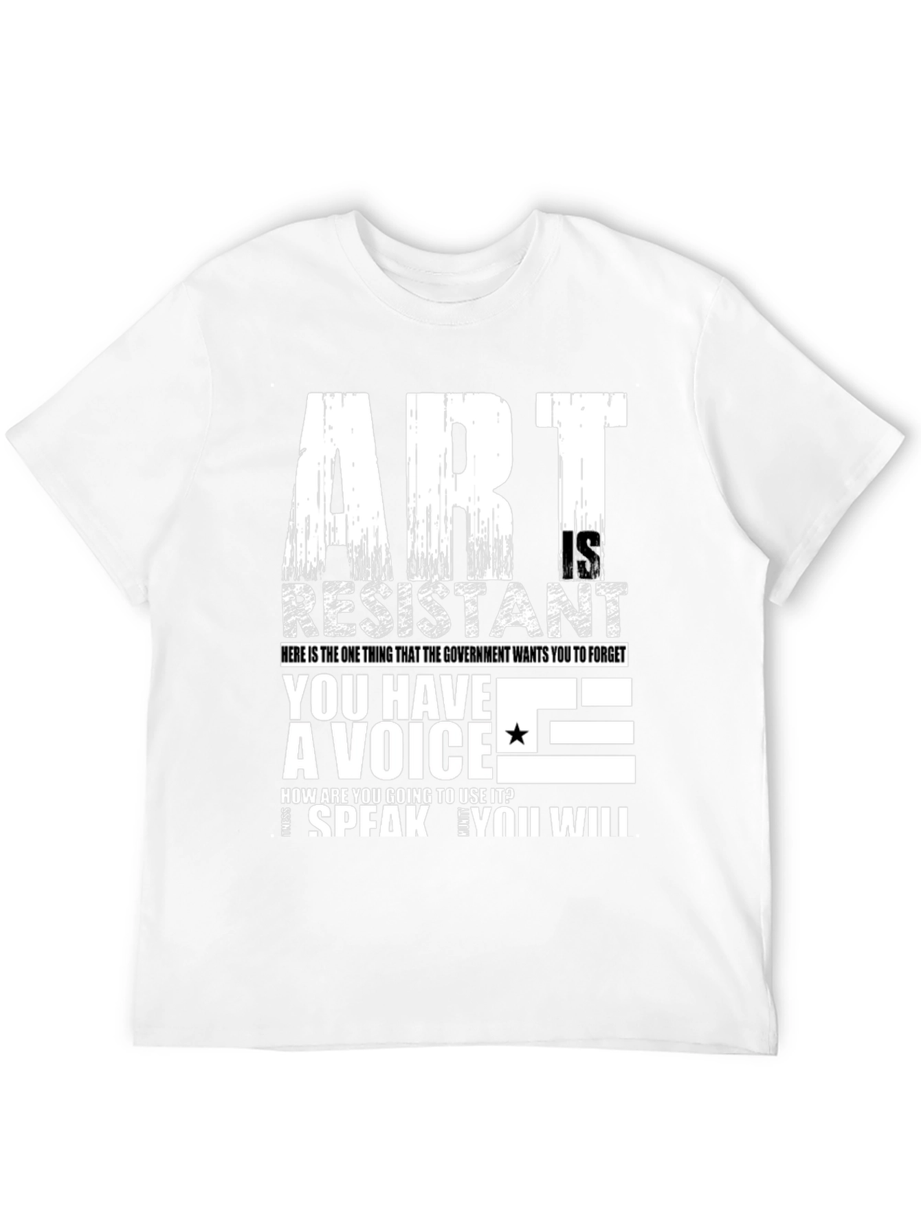 Art is Resistant Graphic Tee