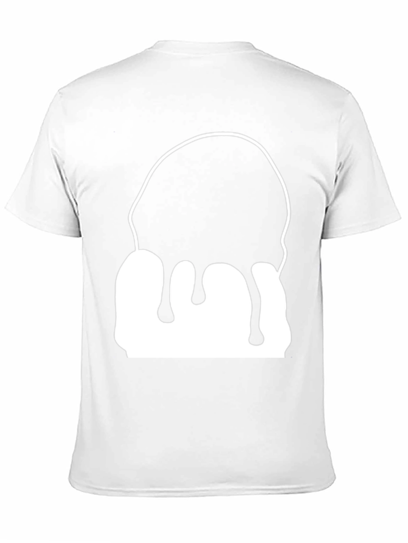 Abstract Drip Graphic T-Shirt - Modern Art Tee