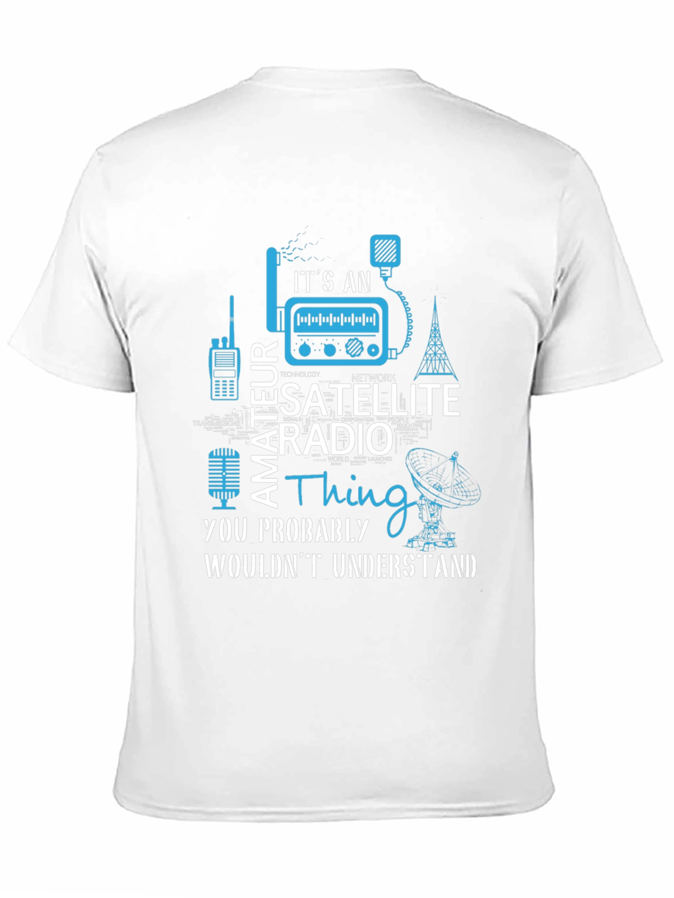 Amateur Satellite Radio T-Shirt