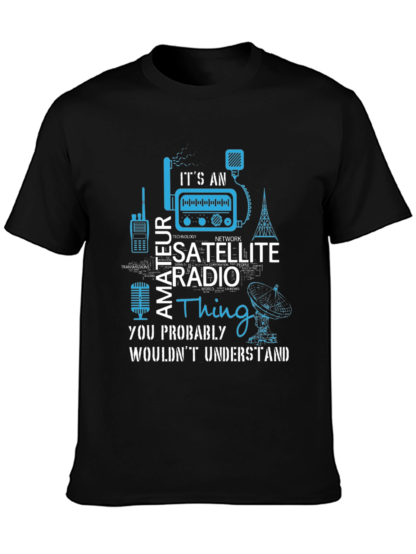 Amateur Satellite Radio T-Shirt