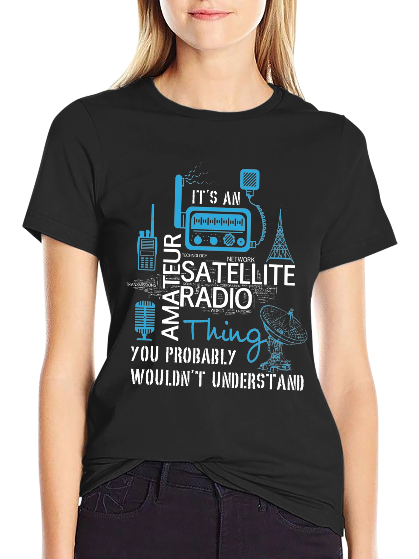Amateur Satellite Radio T-Shirt