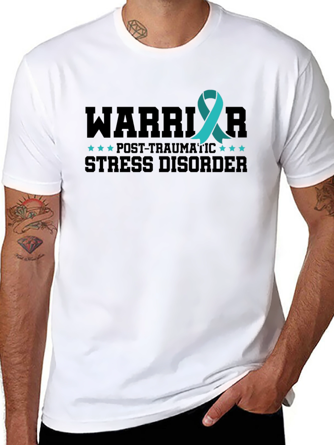 Warrior Post-Traumatic Stress Disorder Awareness T-Shirt