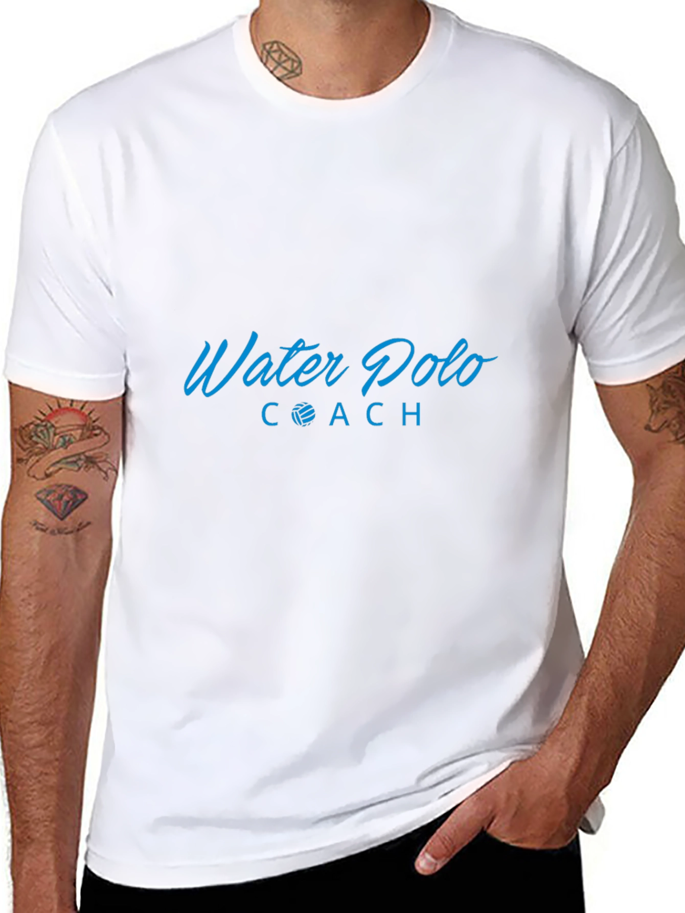 Water Polo Coach T-Shirt - Stylish & Comfortable