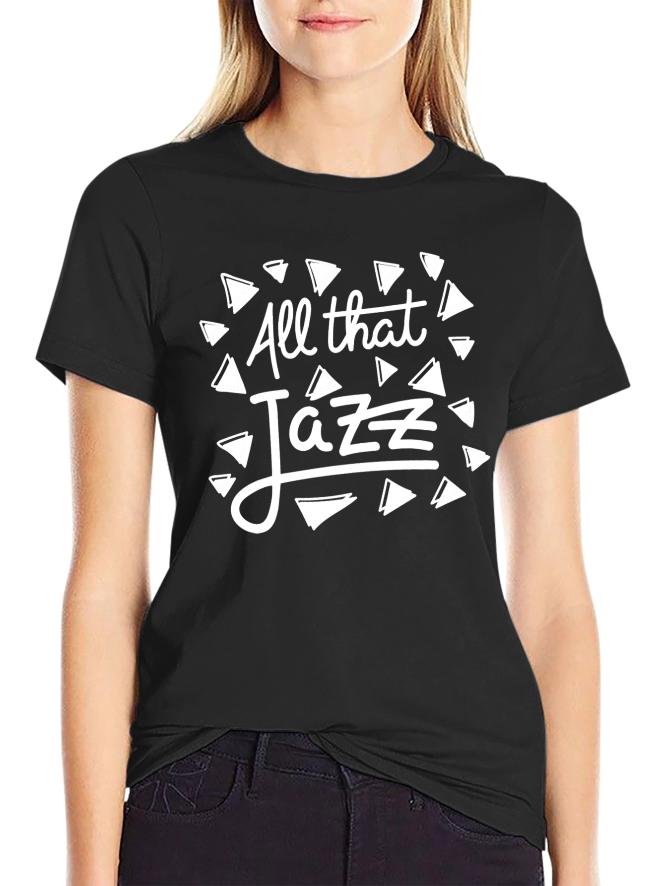 All That Jazz Black T-Shirt