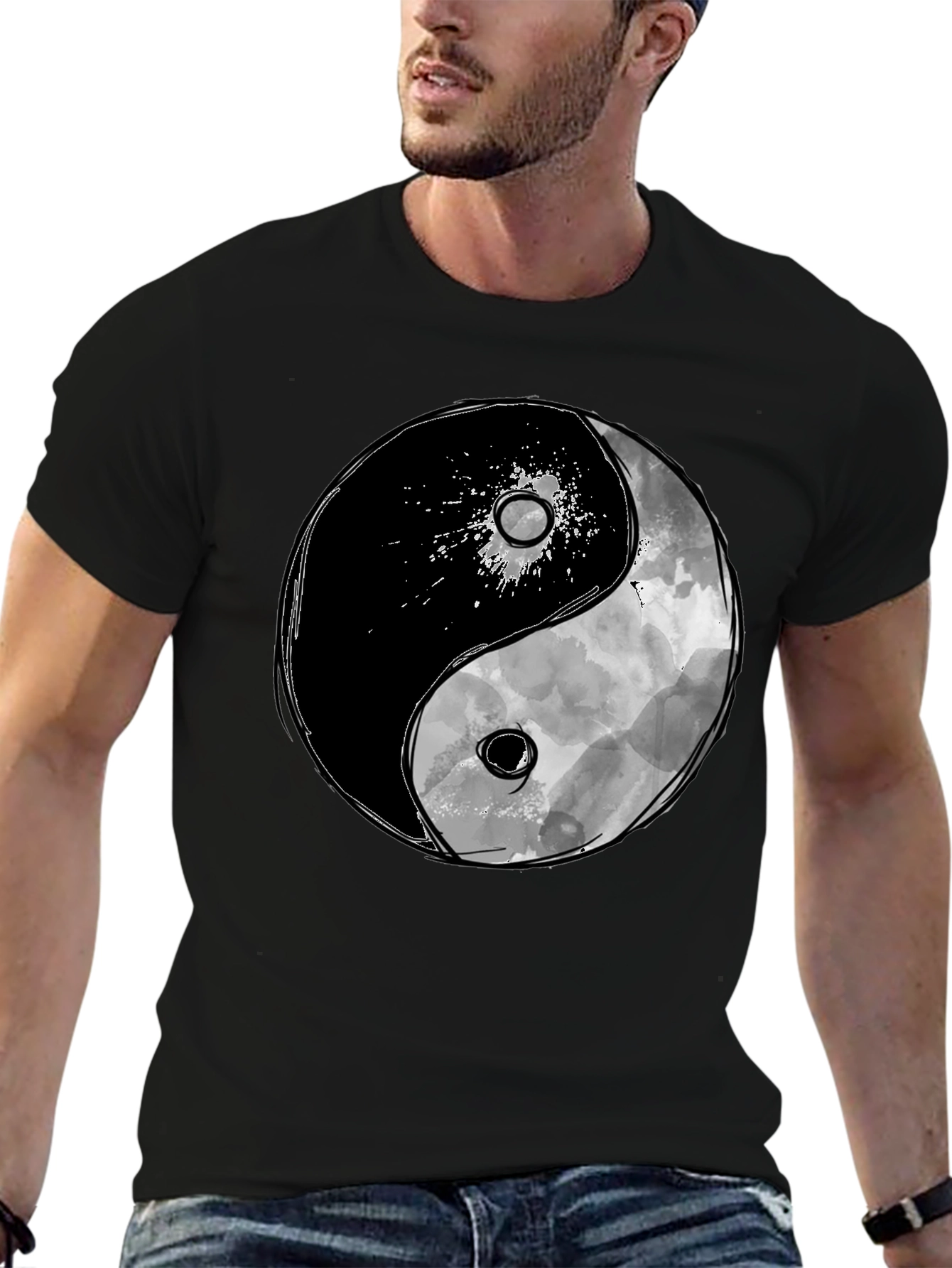 Yin Yang Graphic Tee - Harmony & Balance