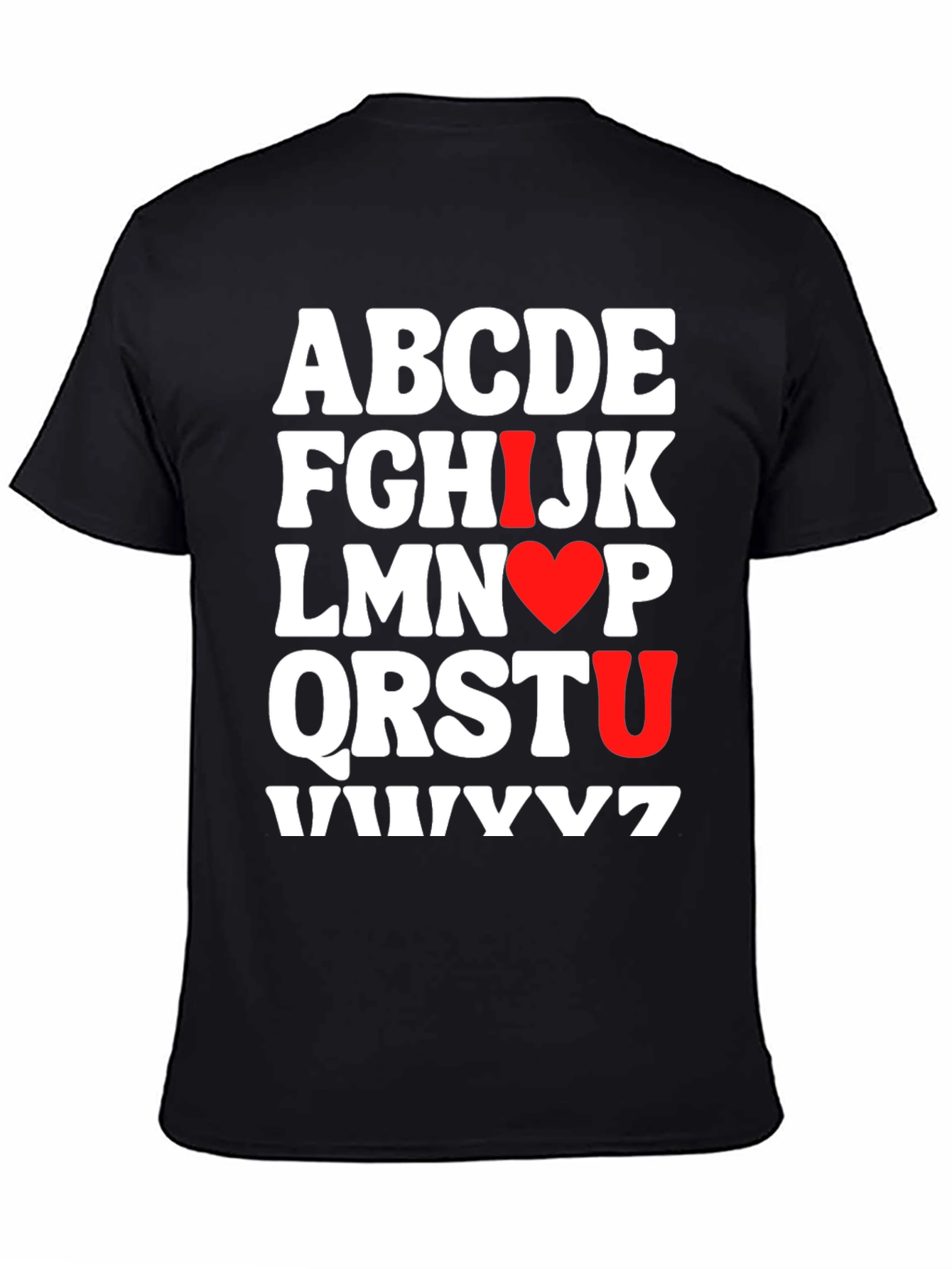 Alphabet Heart T-Shirt