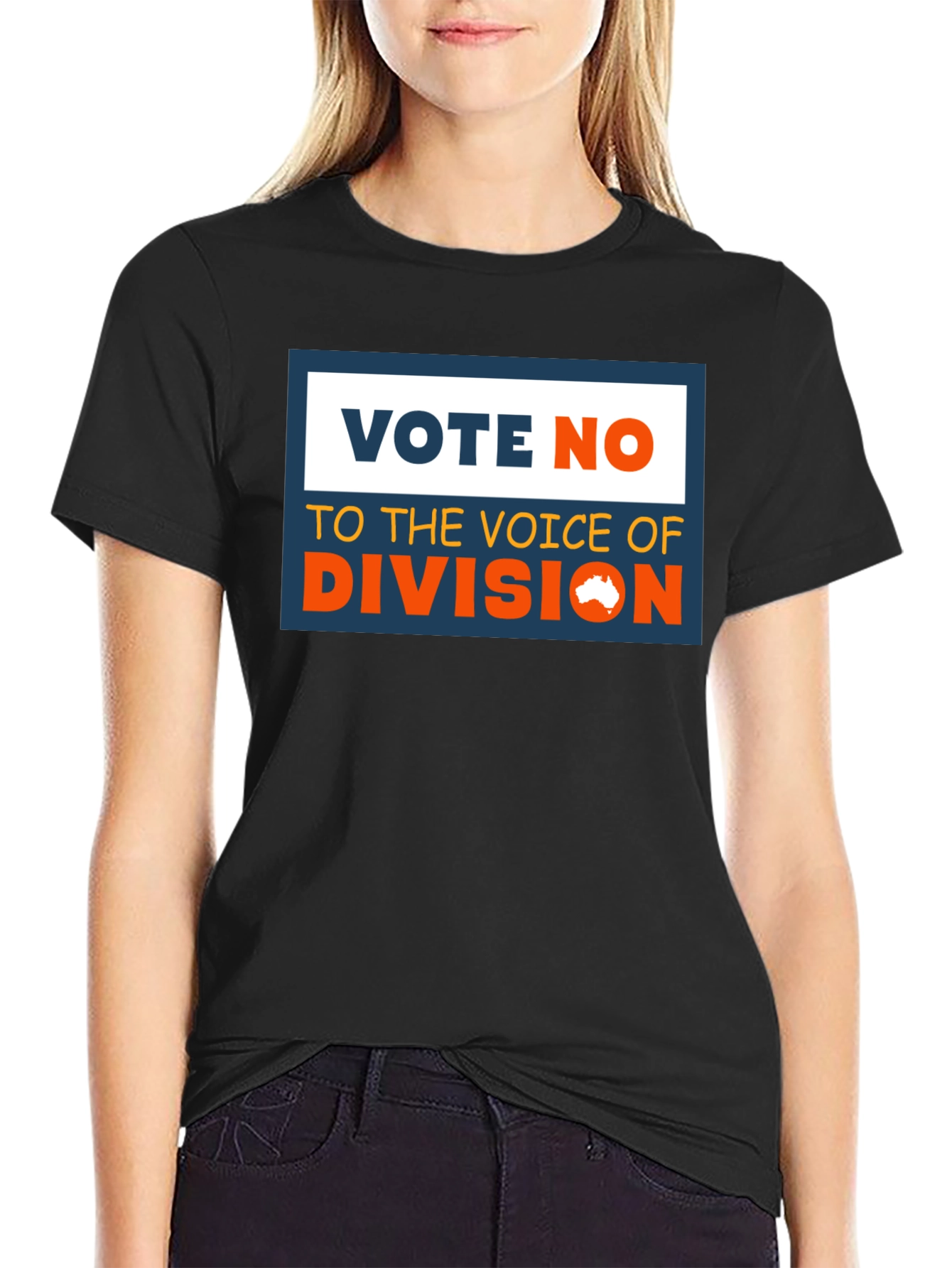 Vote No T-Shirt - Say No to Division