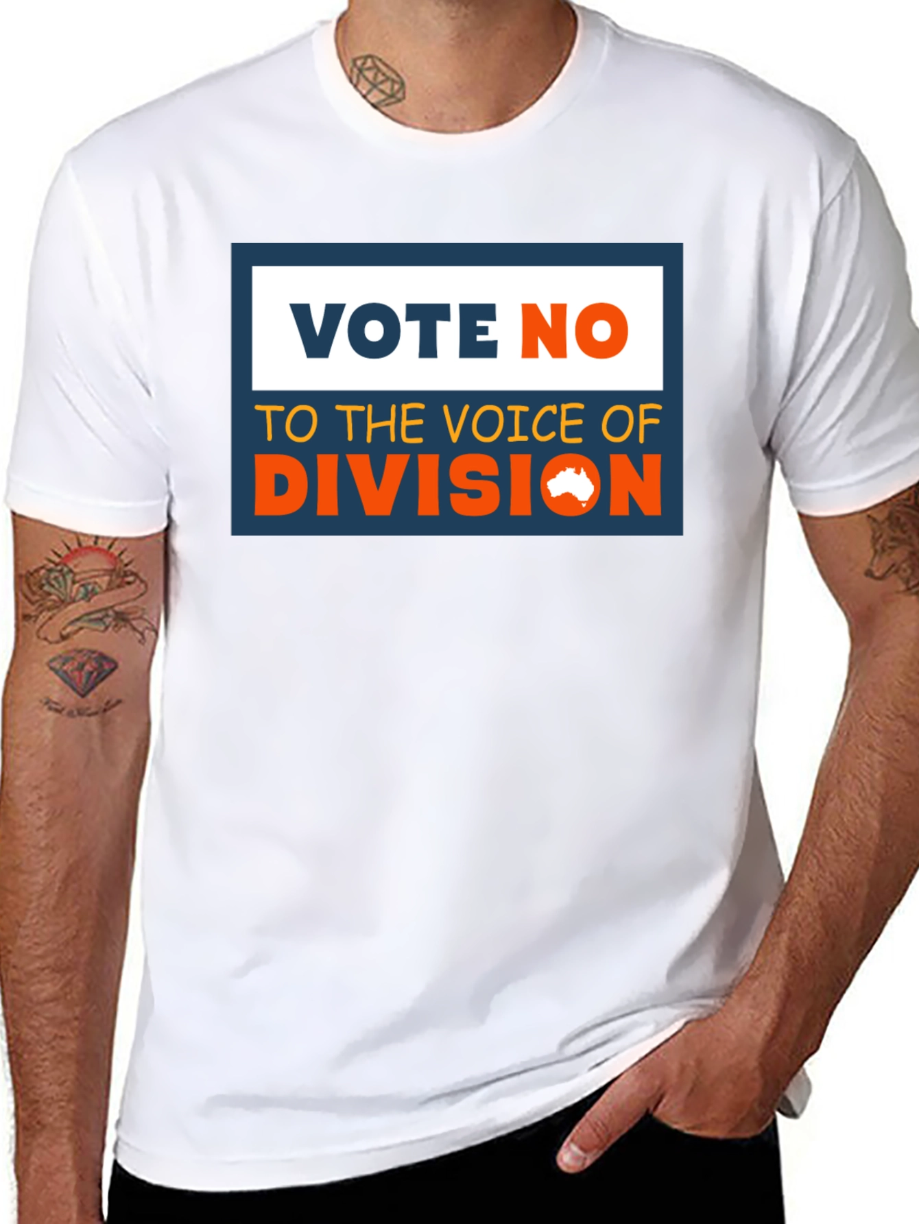 Vote No T-Shirt - Say No to Division