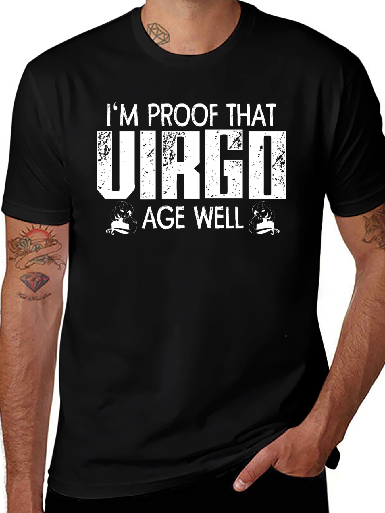 Virgo Age Well Graphic T-Shirt