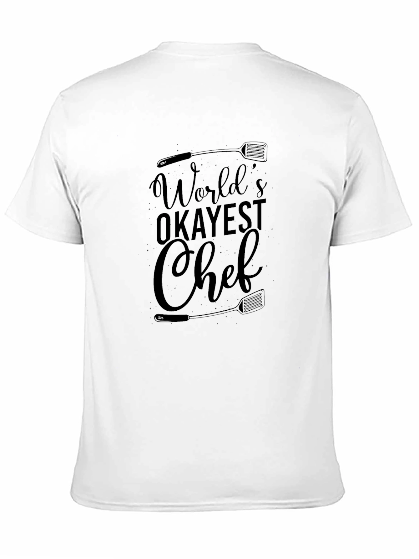 Worlds Okayest Chef - Funny Graphic Tee