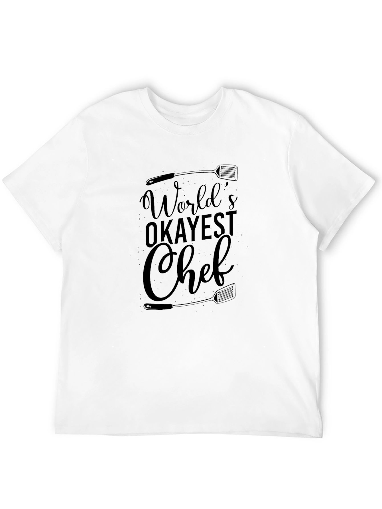 Worlds Okayest Chef - Funny Graphic Tee
