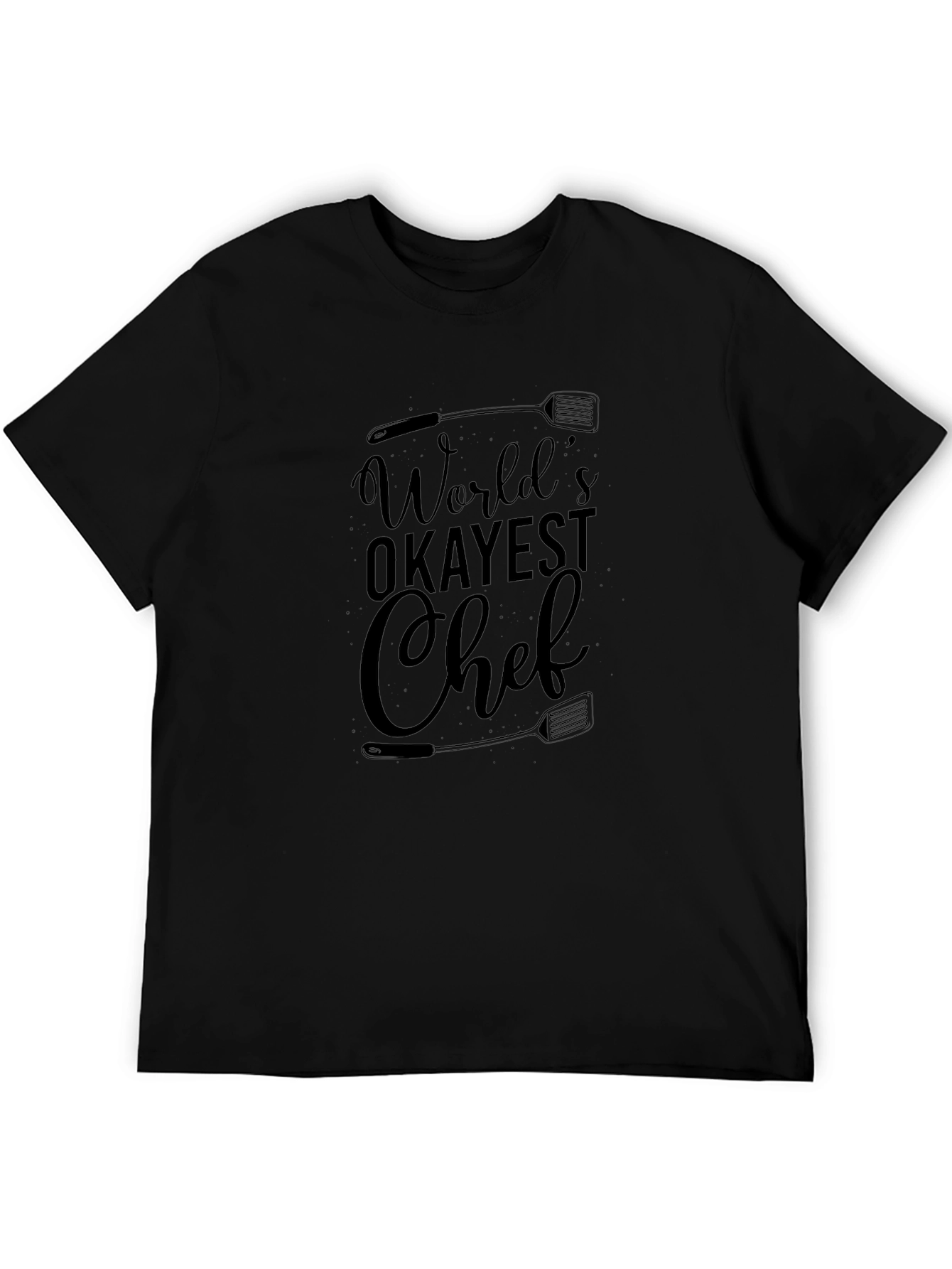 Worlds Okayest Chef - Funny Graphic Tee