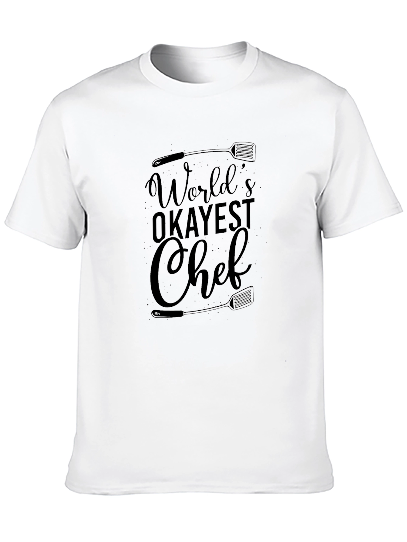 Worlds Okayest Chef - Funny Graphic Tee
