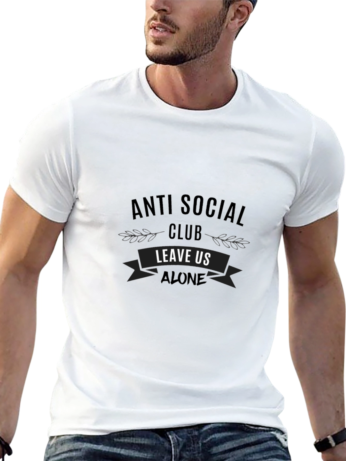 Anti Social Club Black Tee