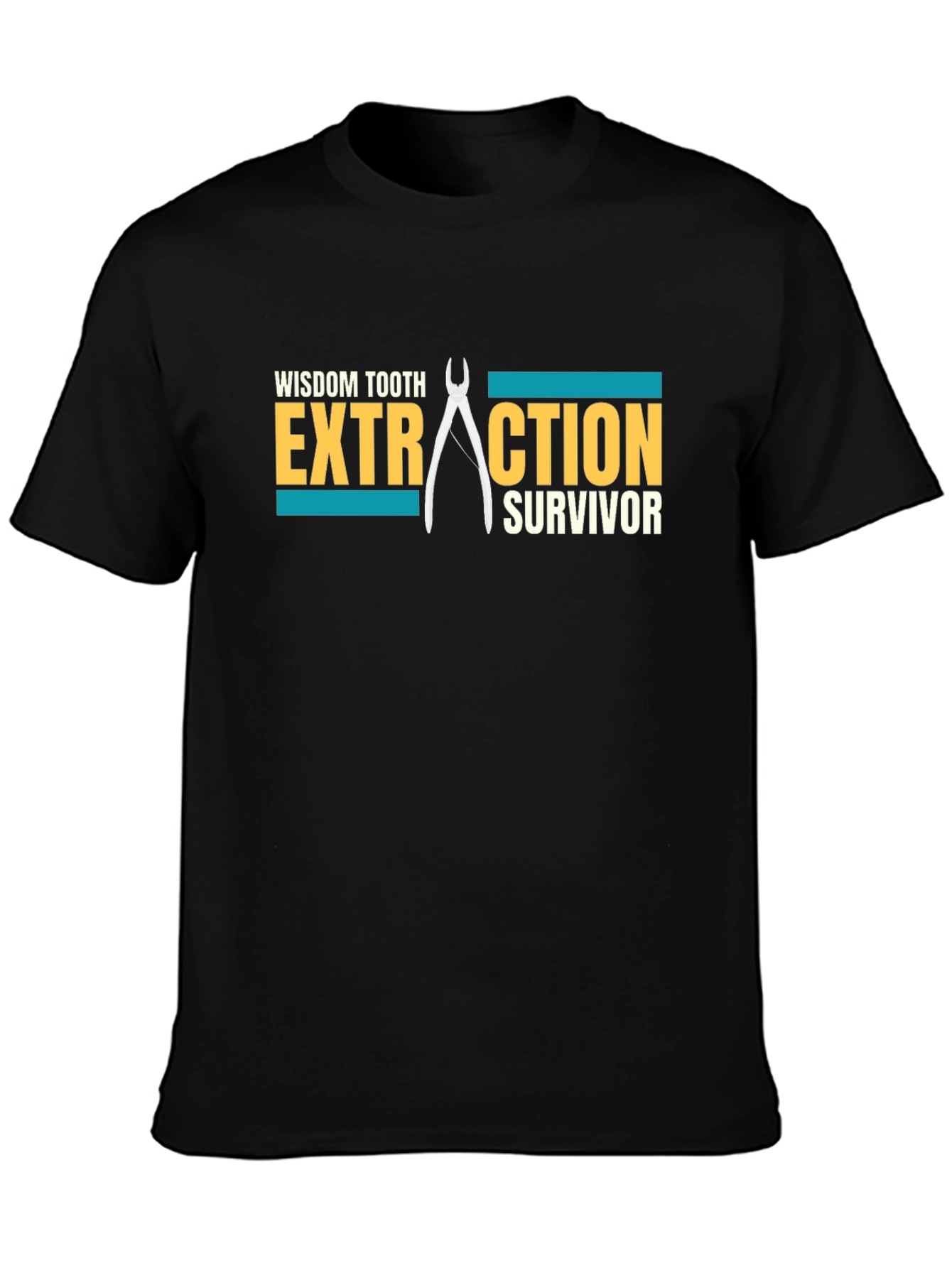 Wisdom Tooth Extraction Survivor Graphic T-Shirt