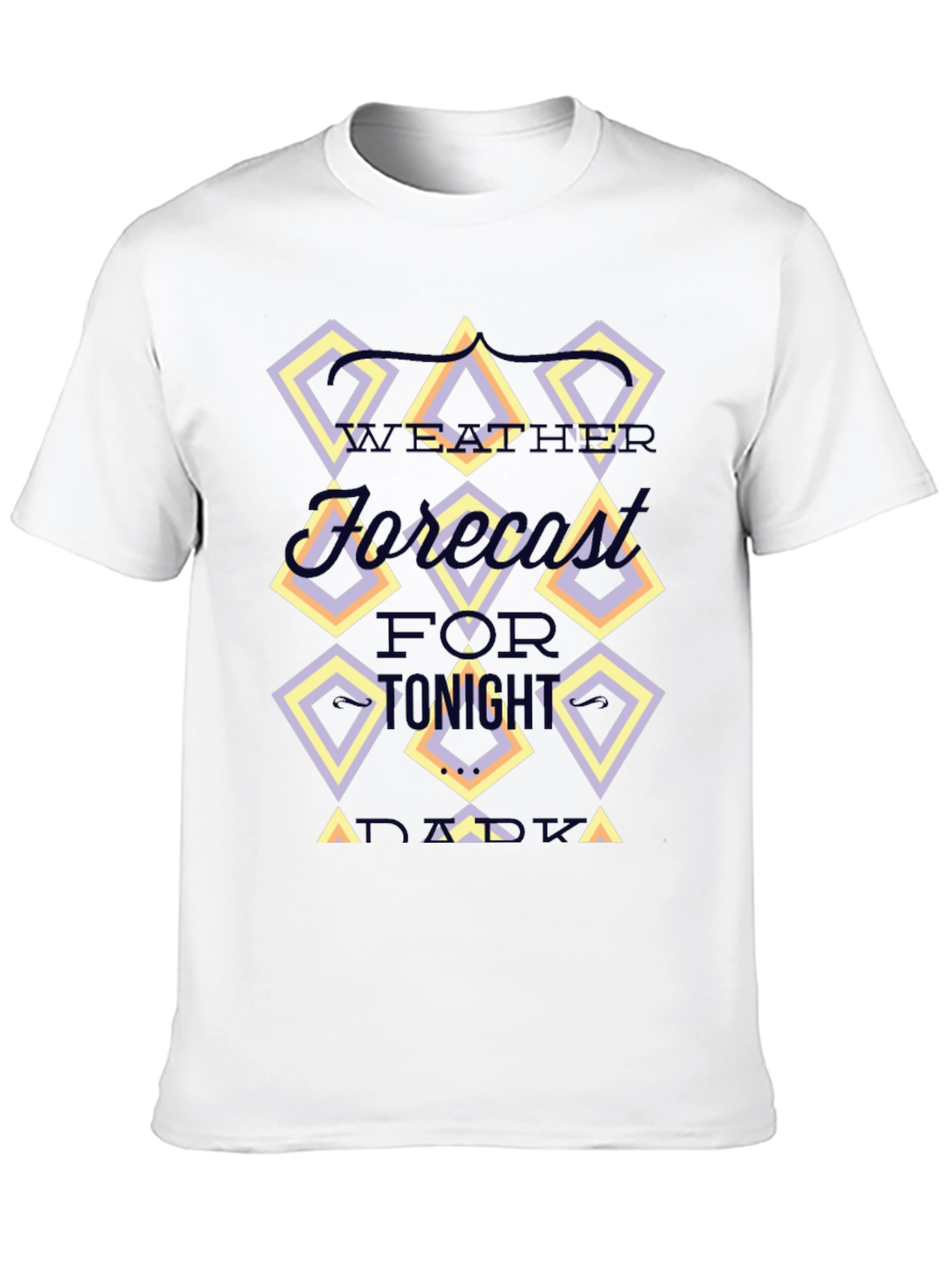 Weather Forecast T-Shirt - Black Graphic Tee