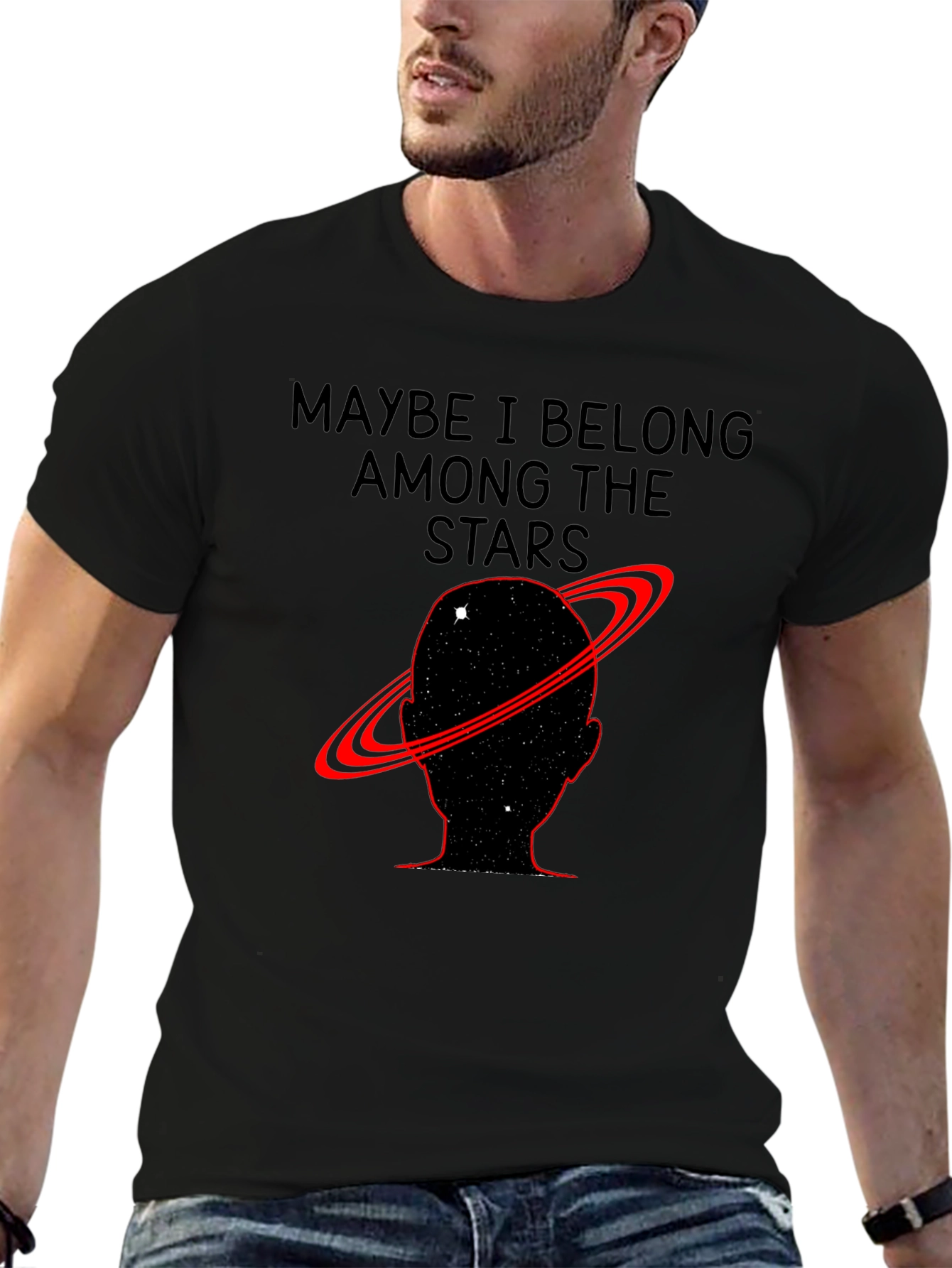 Among the Stars Graphic T-Shirt