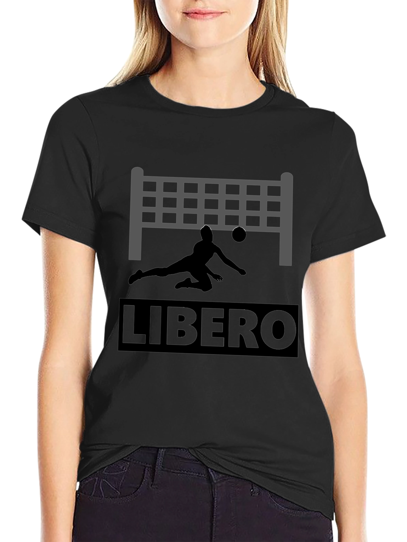 Volleyball Libero Graphic T-Shirt