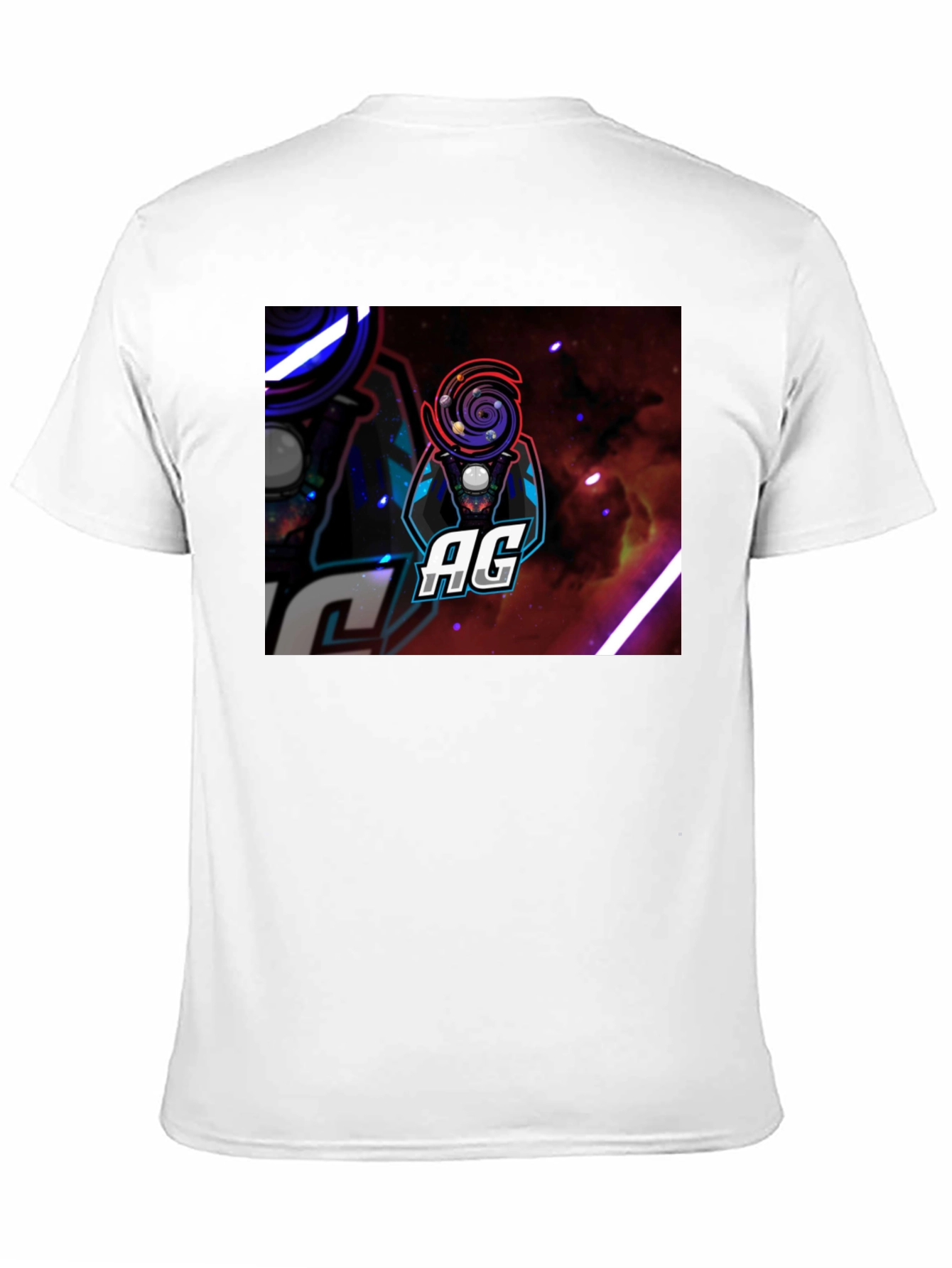 AG Galaxy Gamer Black T-Shirt