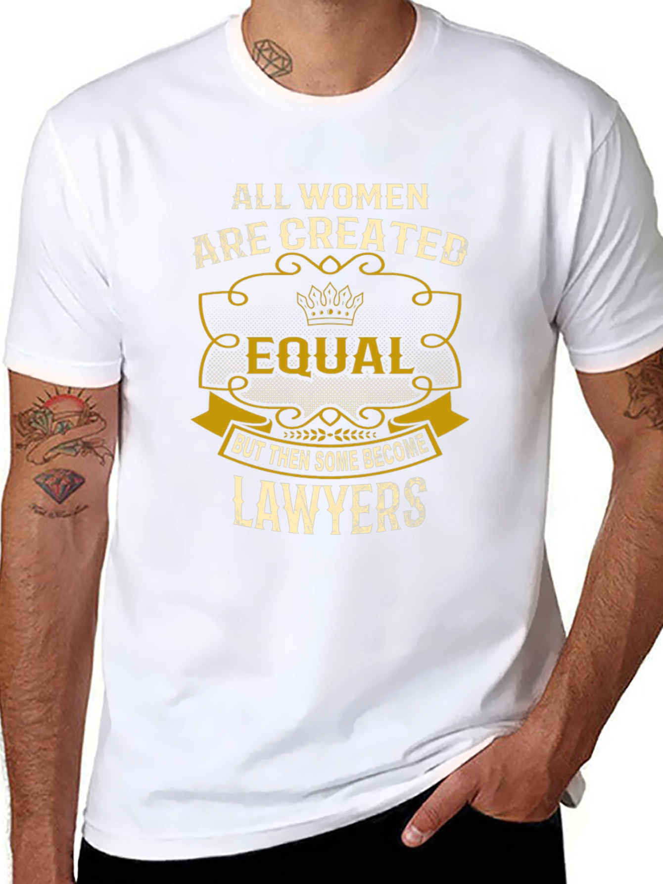 All Women Lawyers Black T-Shirt