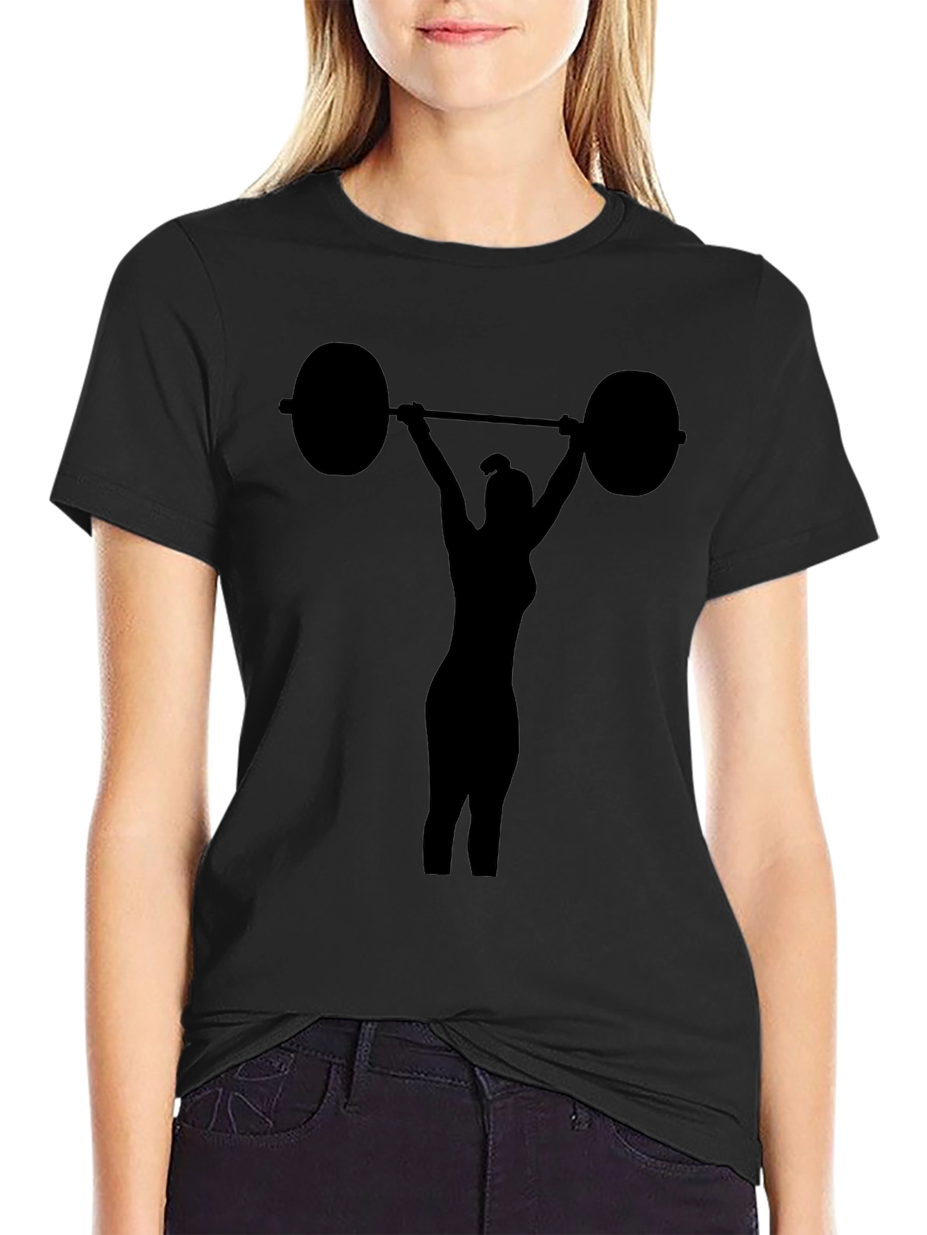 Weightlifting Silhouette T-Shirt
