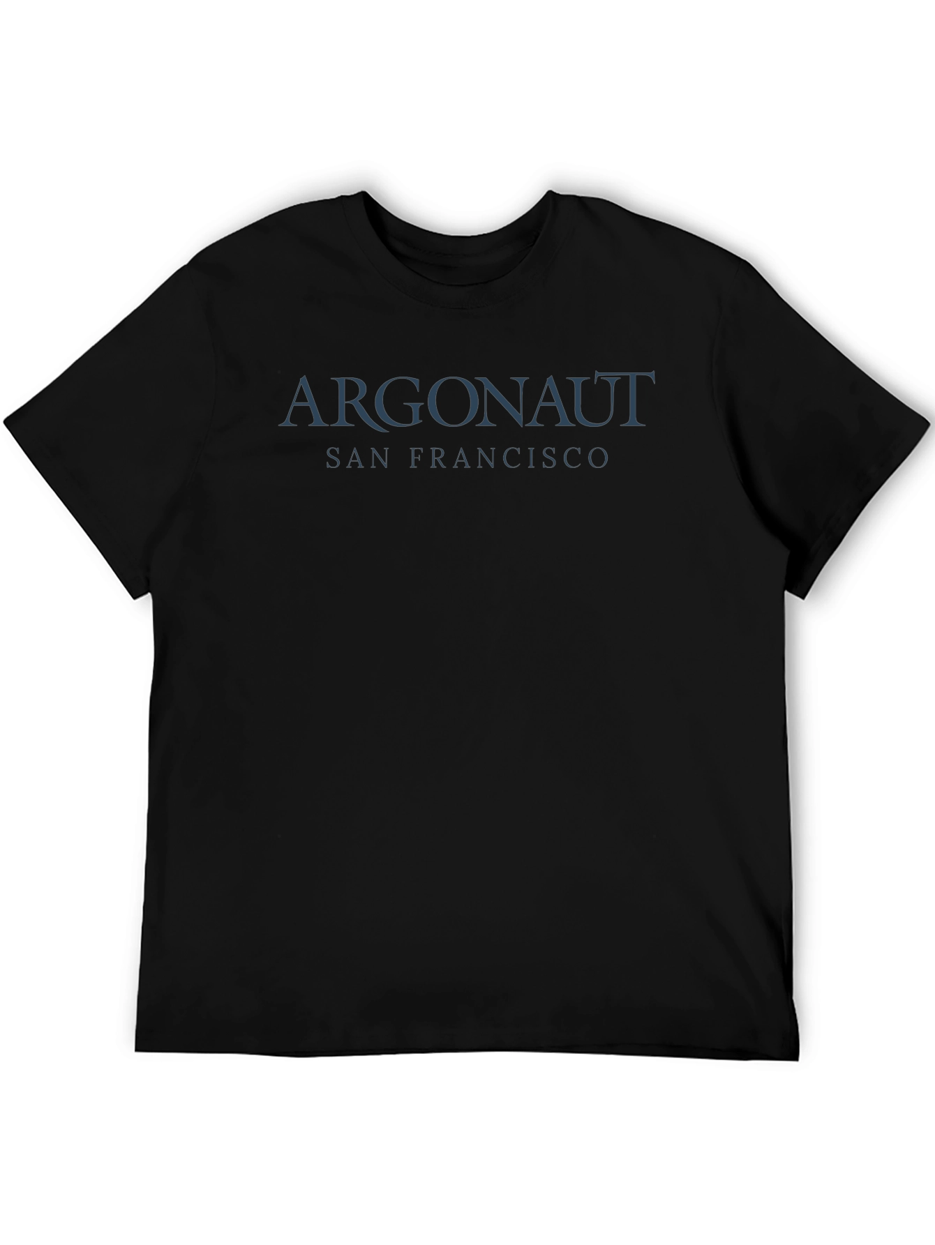 Argonaut San Francisco Black Cotton T-Shirt
