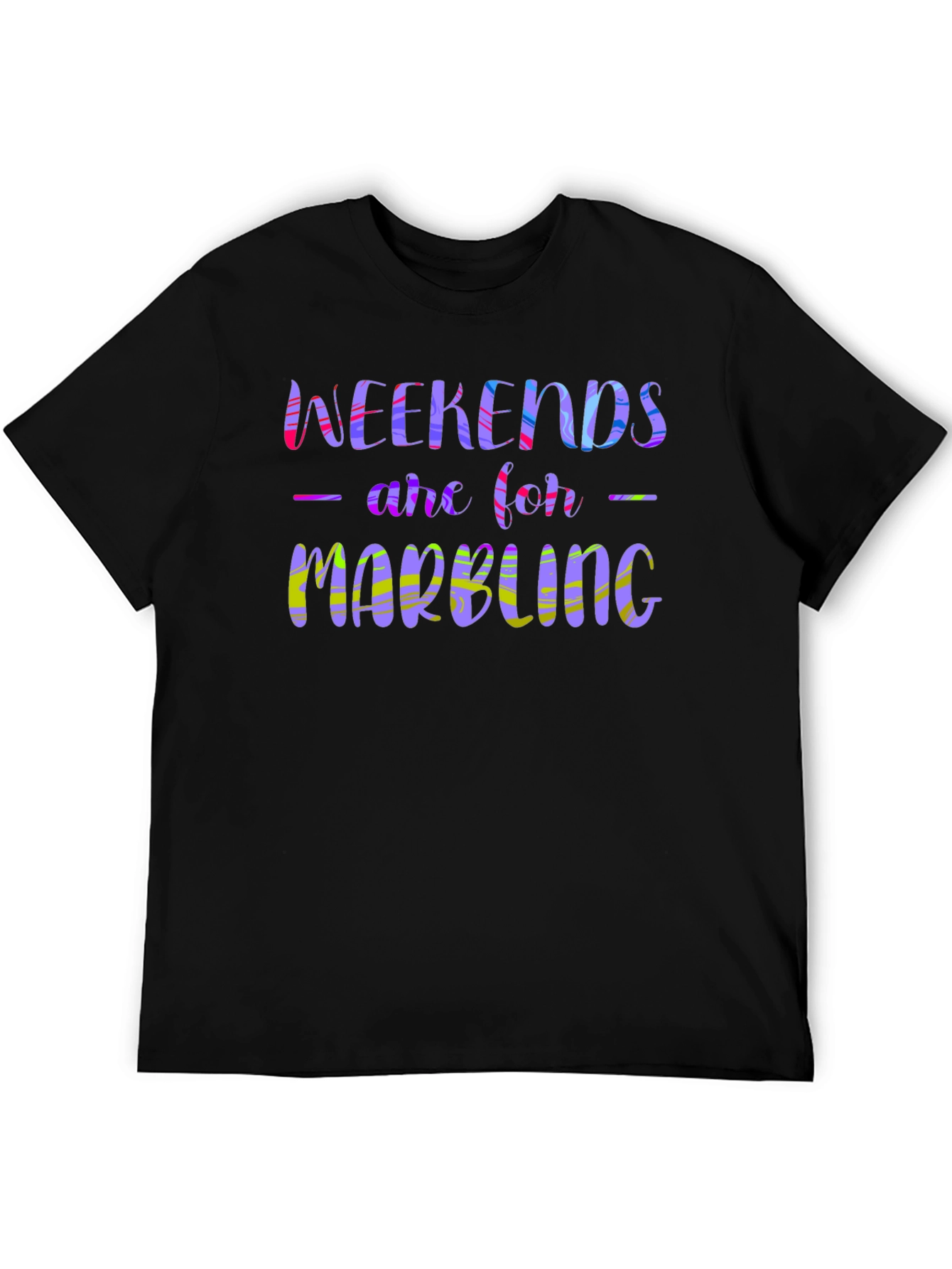 Weekends are for Marbling T-Shirt