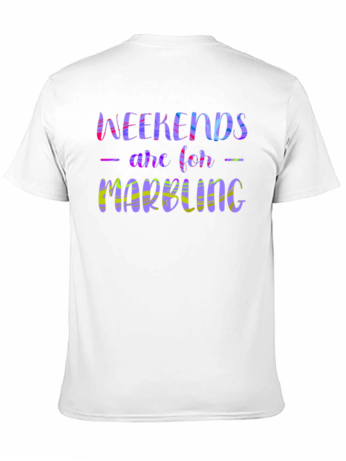 Weekends are for Marbling T-Shirt