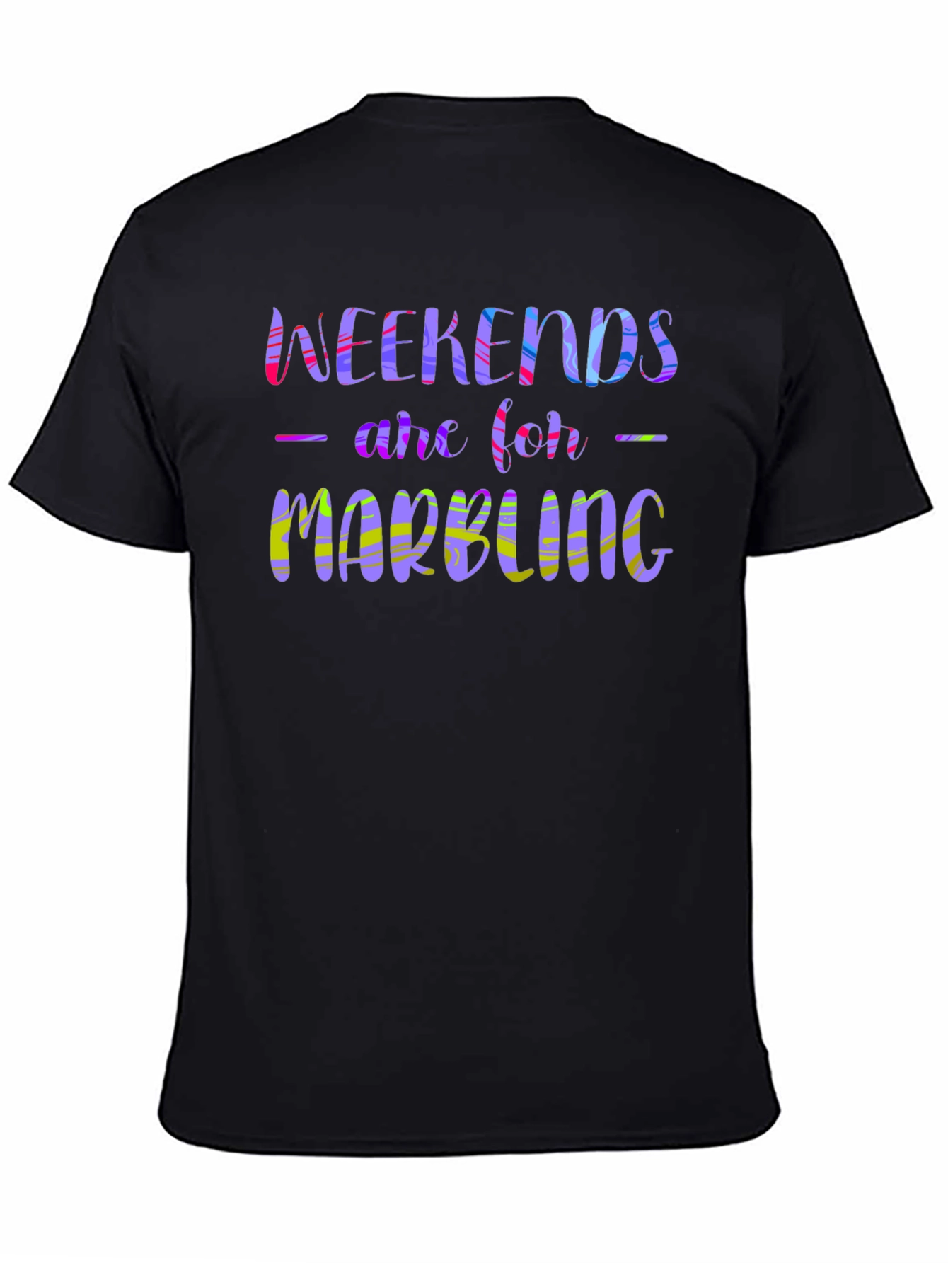 Weekends are for Marbling T-Shirt