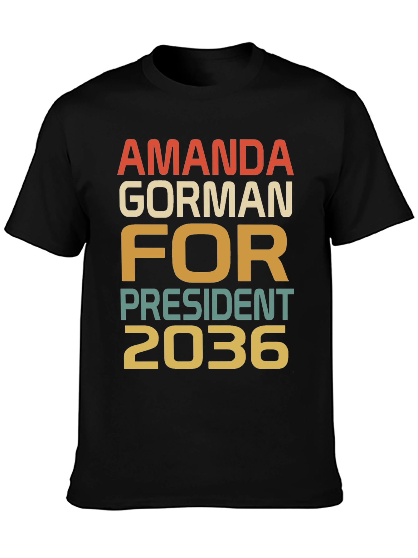 Amanda Gorman for President 2036 T-Shirt