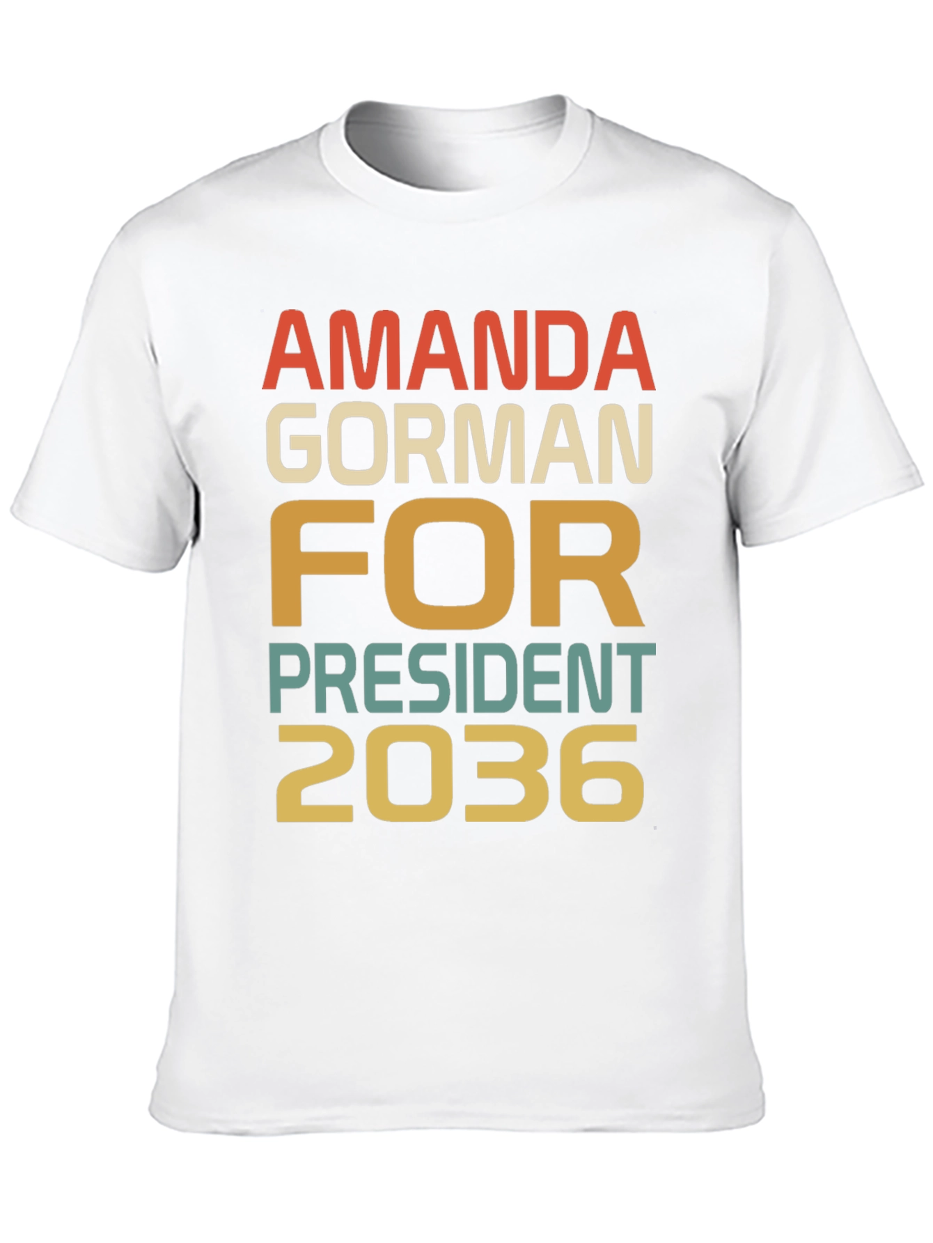 Amanda Gorman for President 2036 T-Shirt