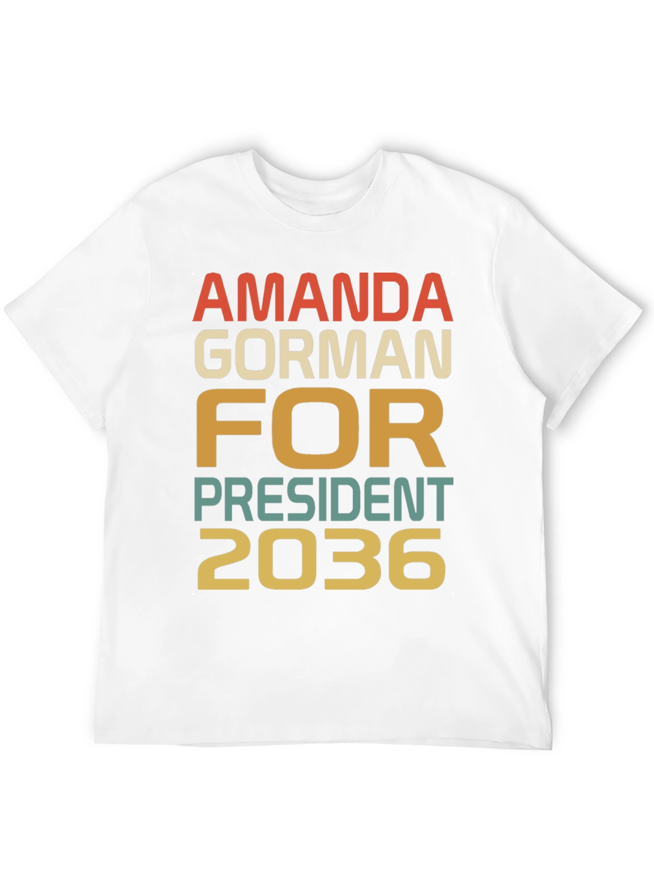 Amanda Gorman for President 2036 T-Shirt