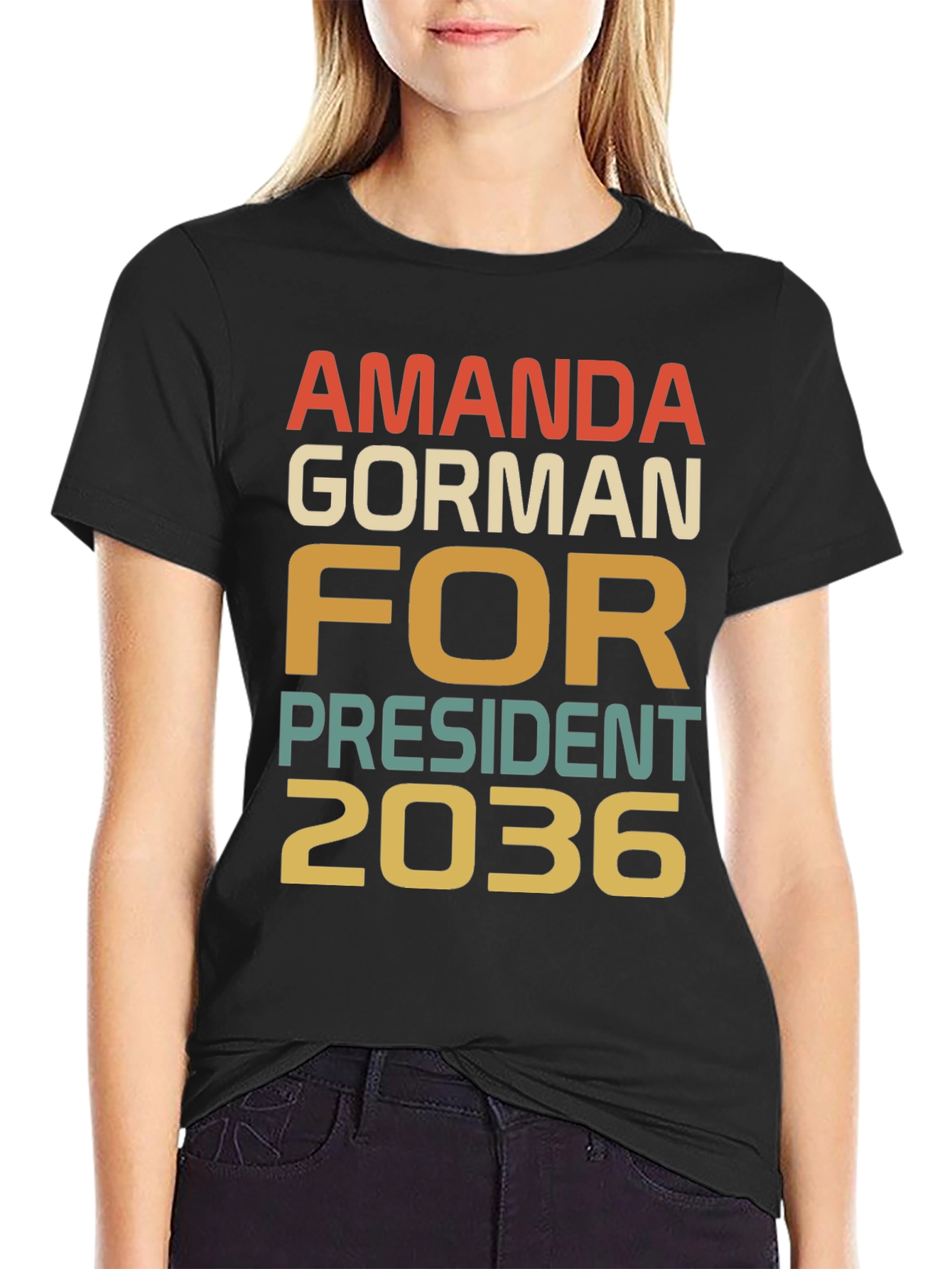 Amanda Gorman for President 2036 T-Shirt