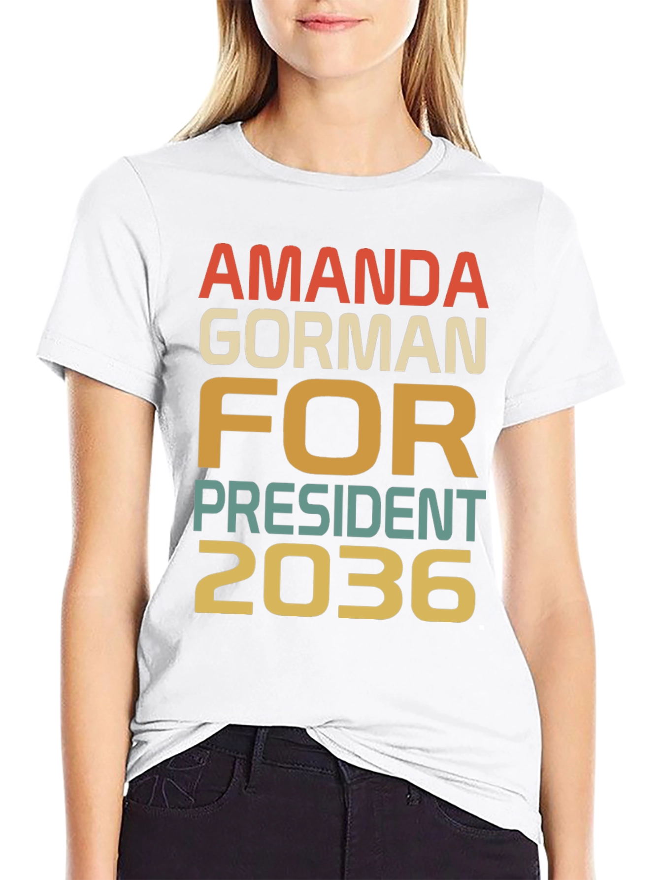 Amanda Gorman for President 2036 T-Shirt