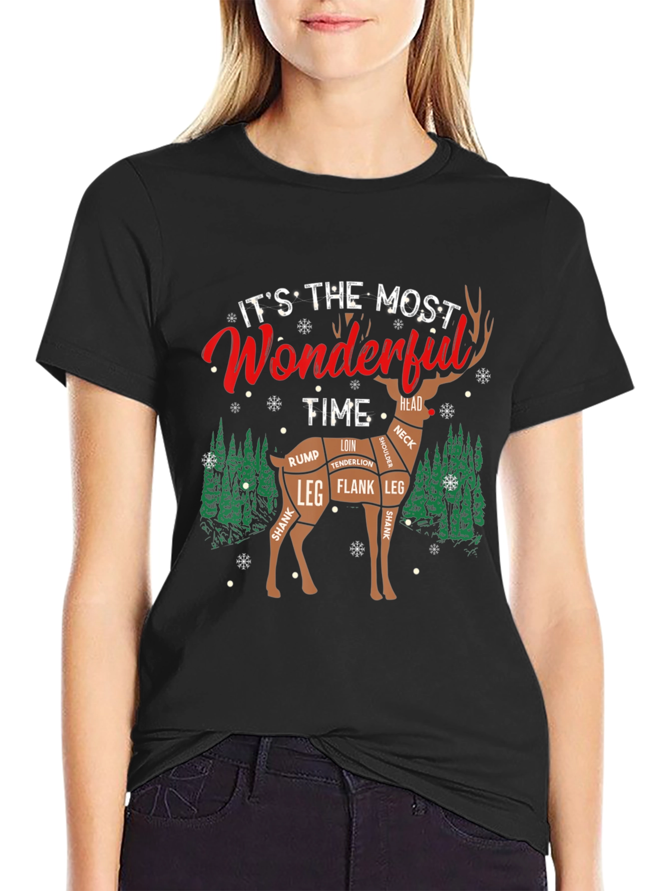 Wonderful Time Deer Meat Cut T-Shirt