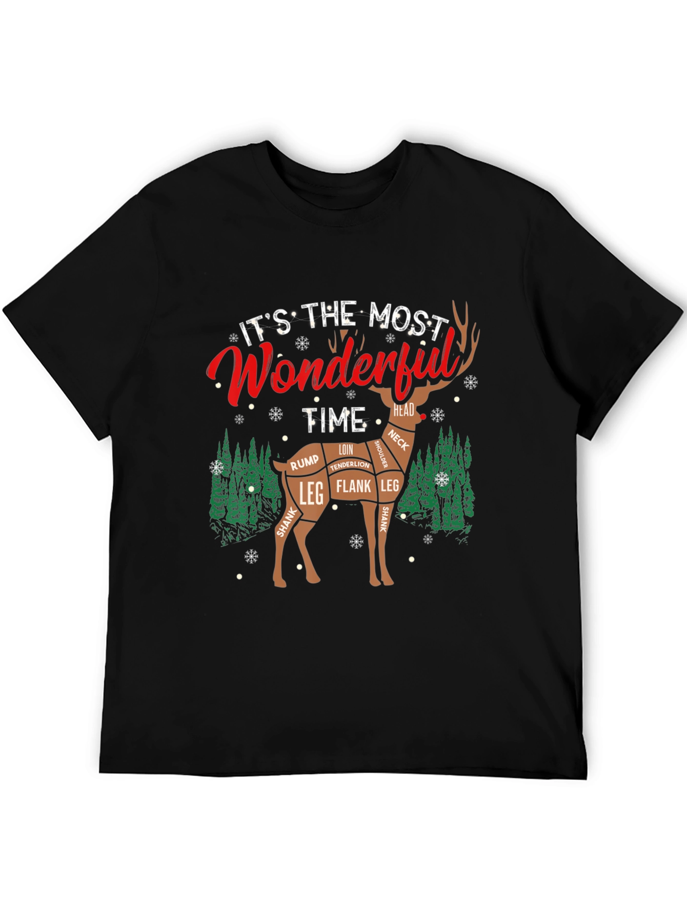 Wonderful Time Deer Meat Cut T-Shirt