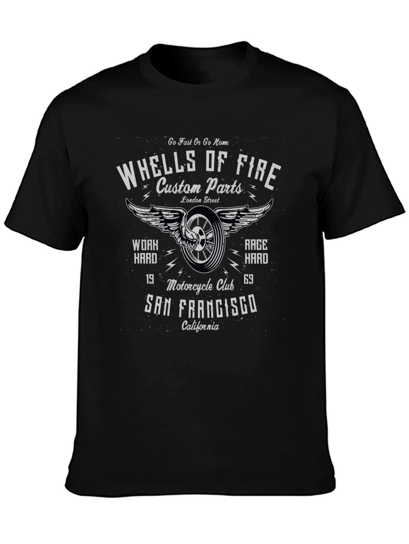 Wheels of Fire Custom Parts T-Shirt