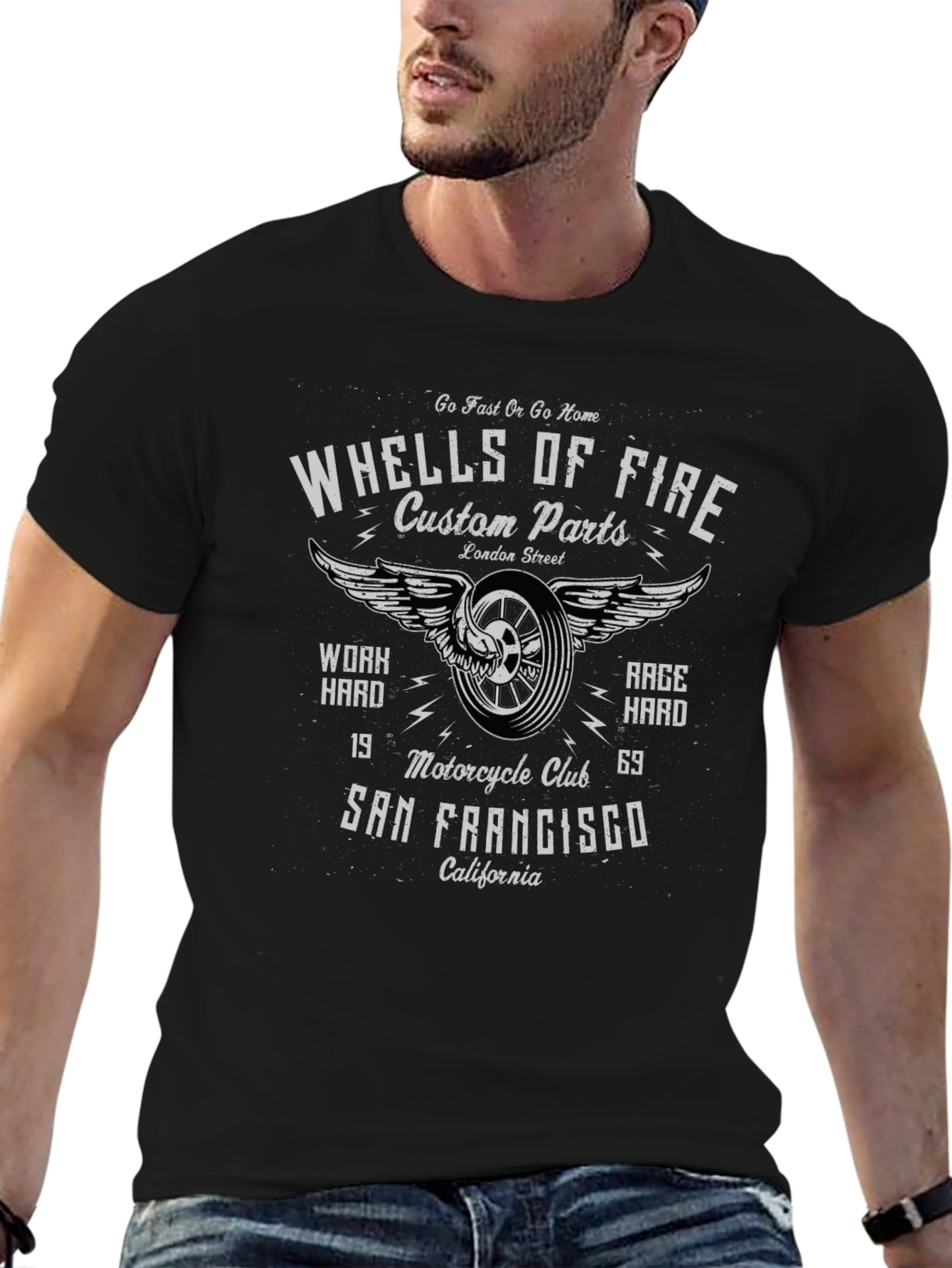 Wheels of Fire Custom Parts T-Shirt