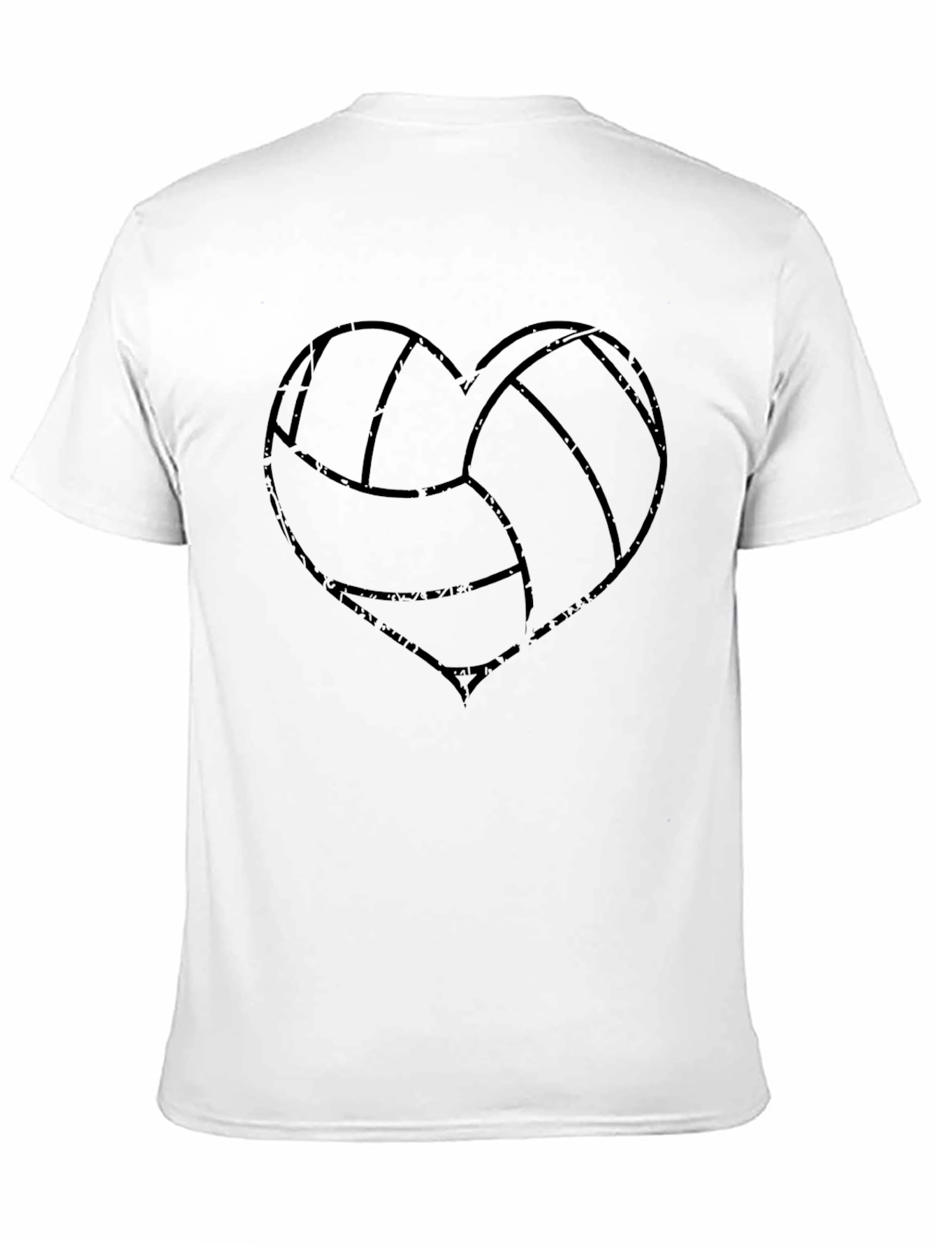 Volleyball Heart Graphic Tee
