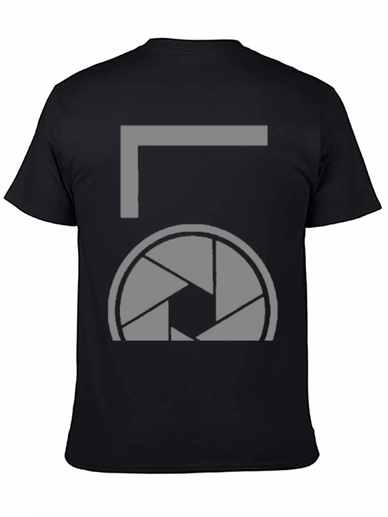 Aperture Lens T-Shirt - Black Graphic Tee