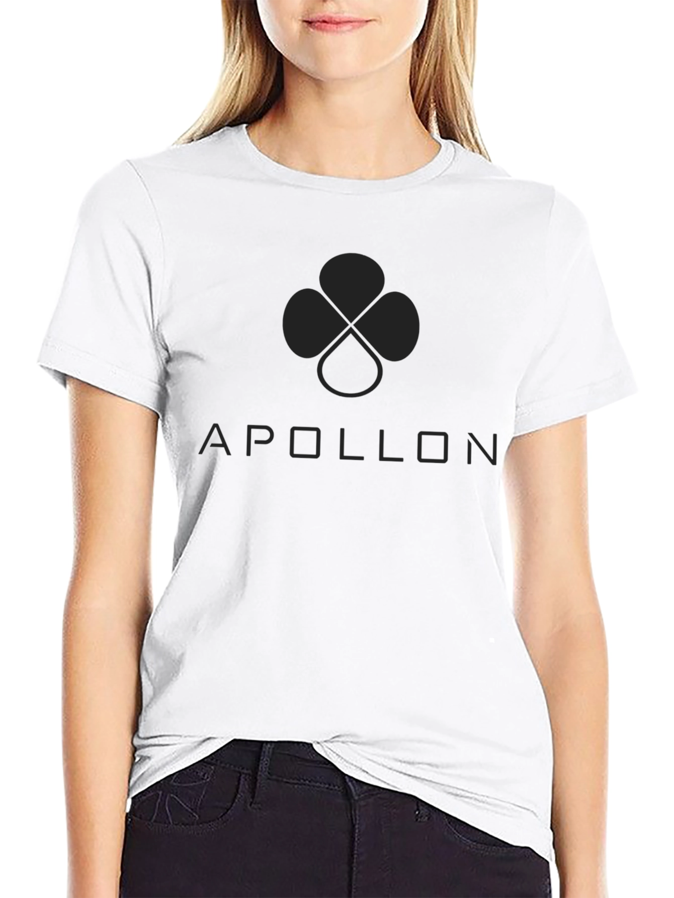 APOLLON Graphic T-Shirt - Stylish Black Tee