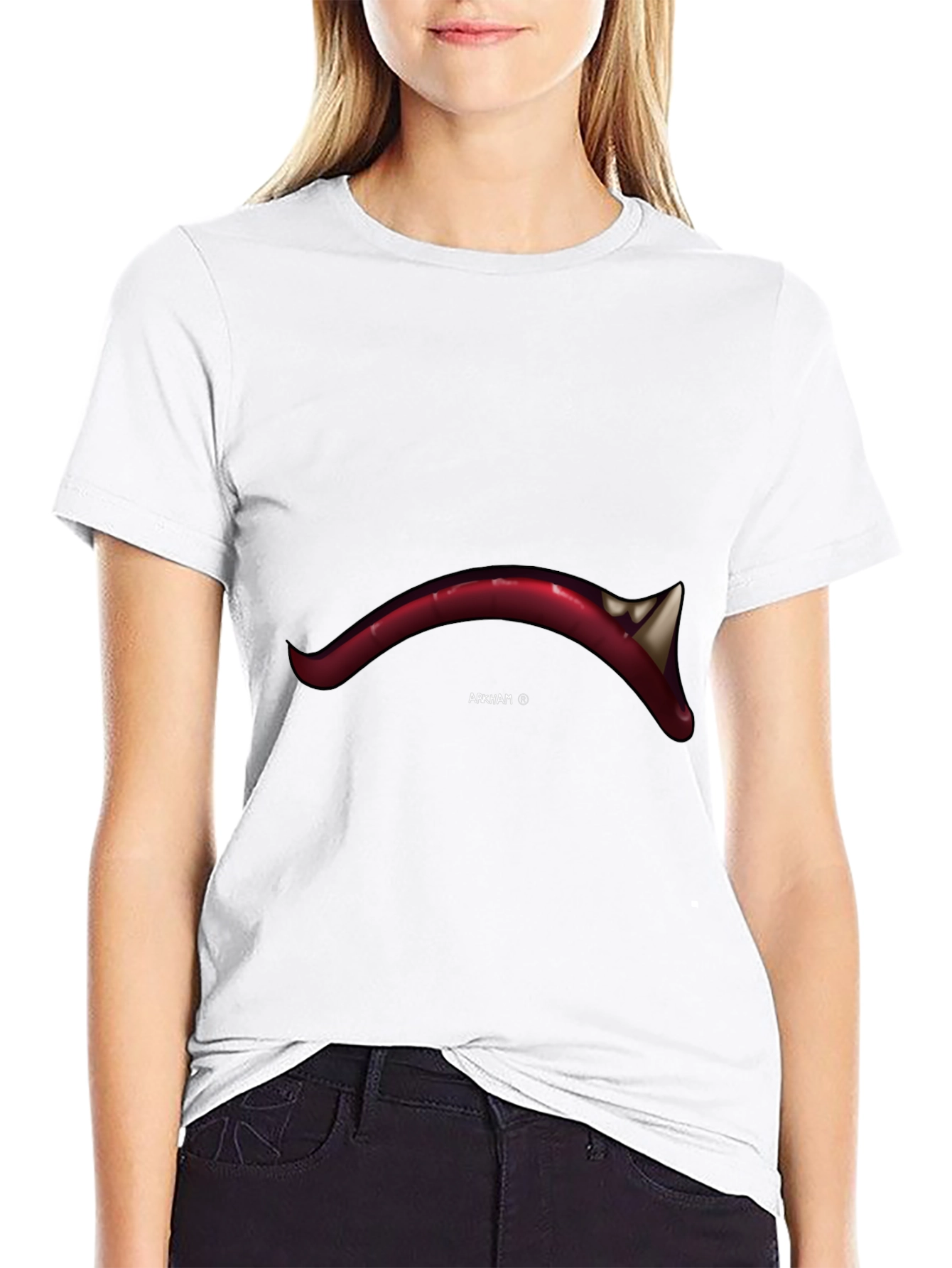 Arkham Graphic Tee - Mens Black T-Shirt