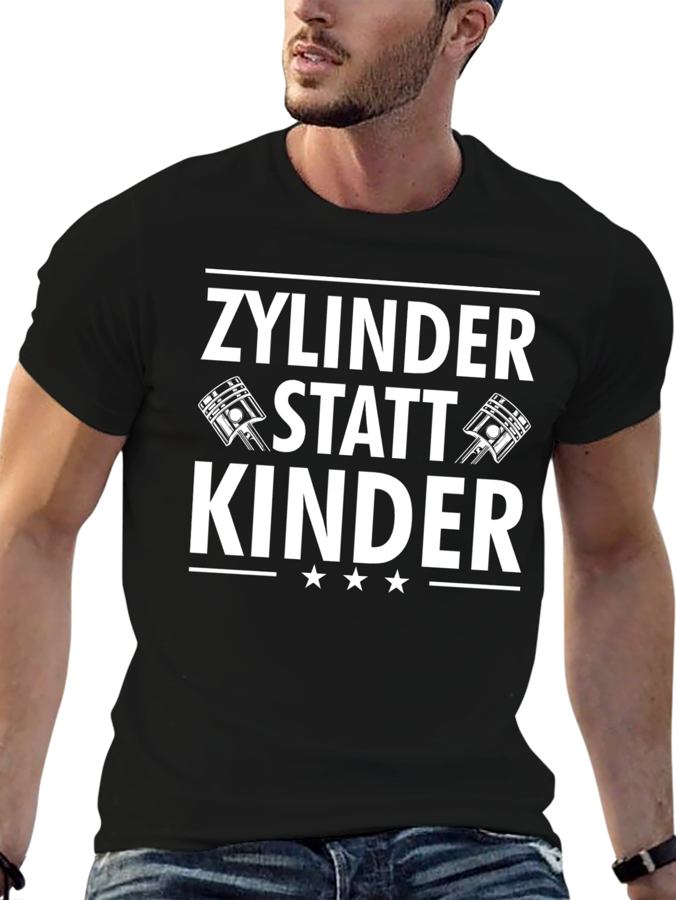Zylinder Statt Kinder Graphic T-Shirt