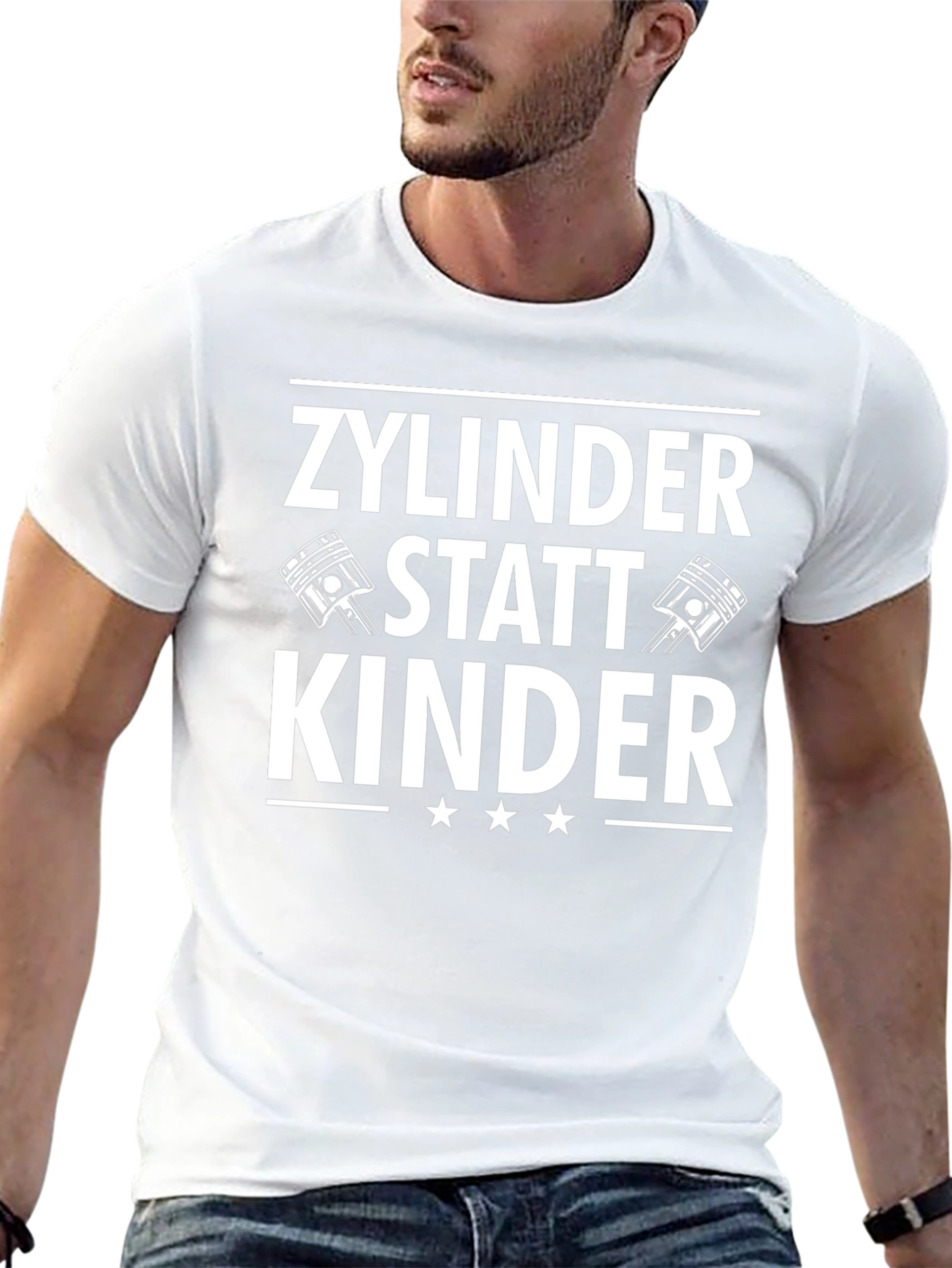Zylinder Statt Kinder Graphic T-Shirt