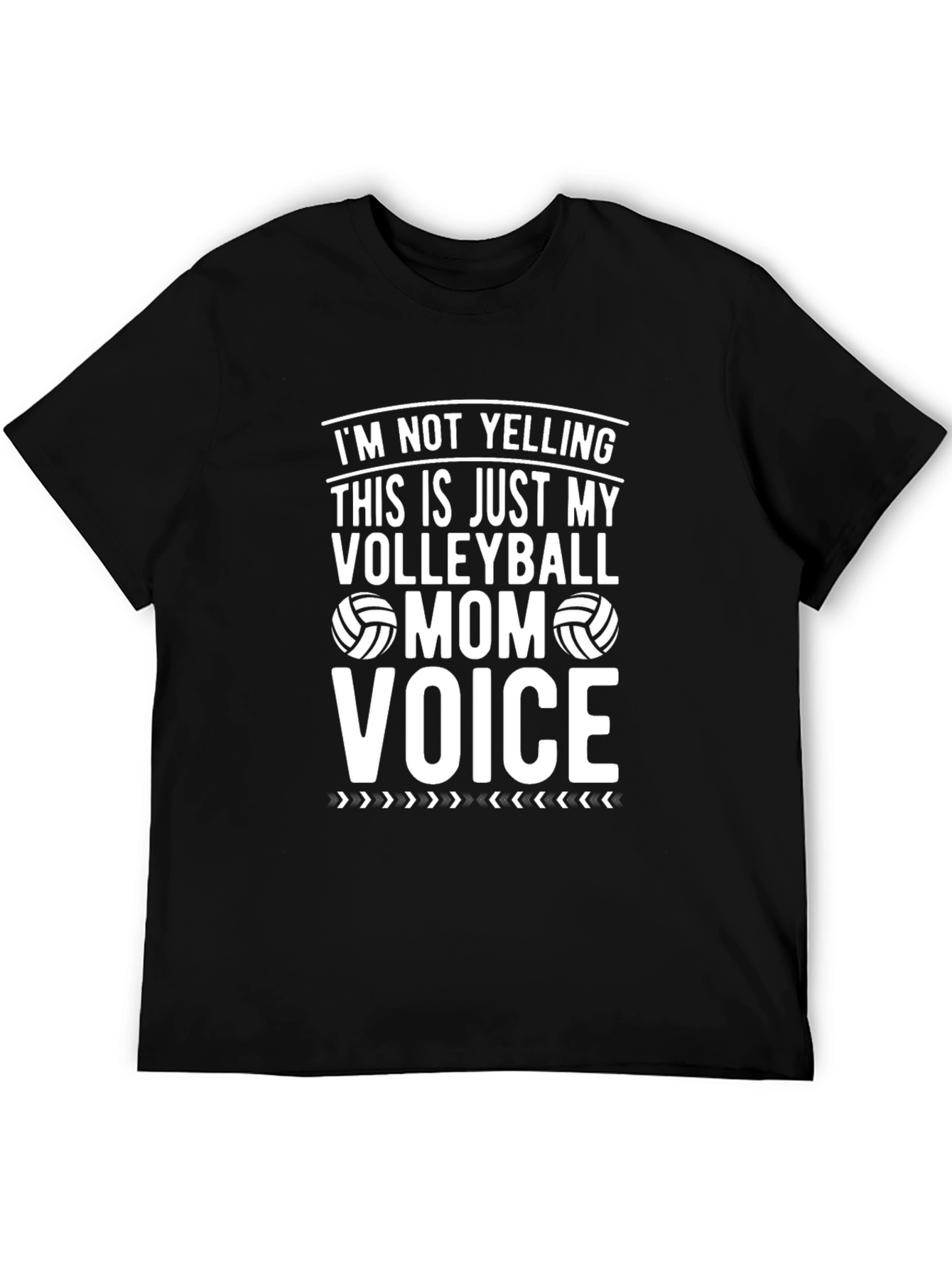 Volleyball Mom Voice T-Shirt