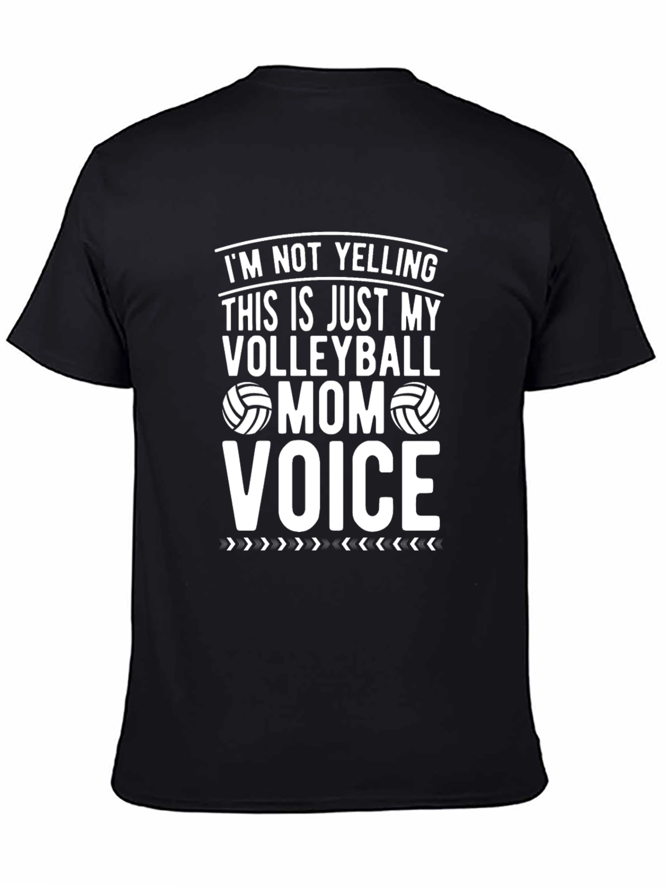 Volleyball Mom Voice T-Shirt